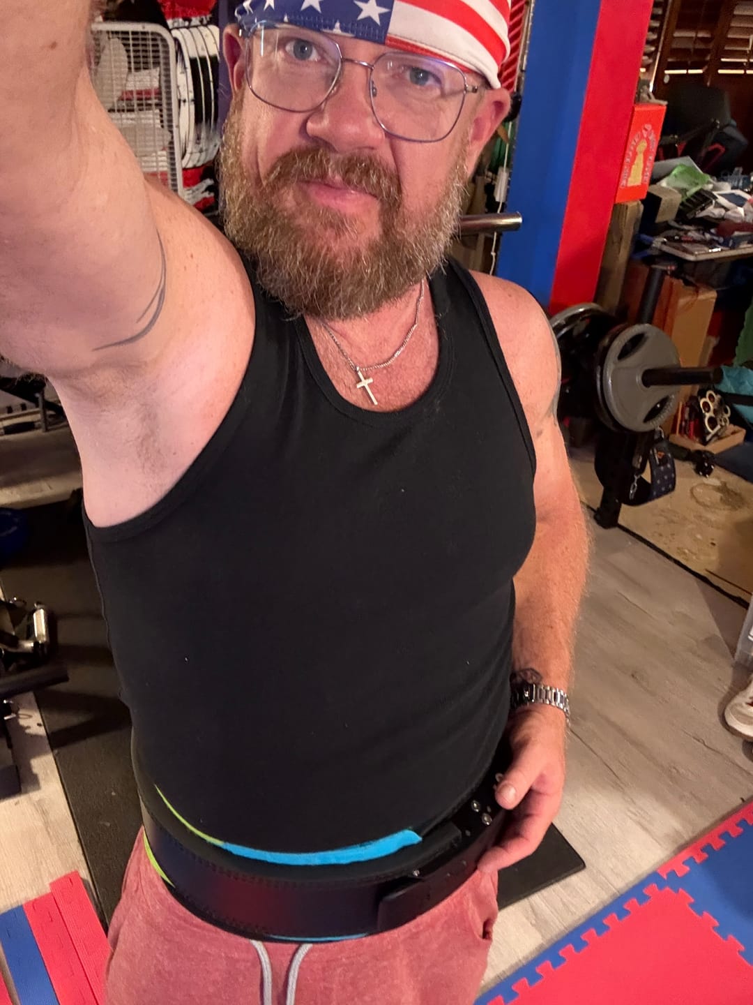 Customer photo review of Ratchet Belt V2 13mm - Black