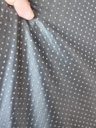 Customer photo review of Cojín de gel viscoelástico con forma de panal