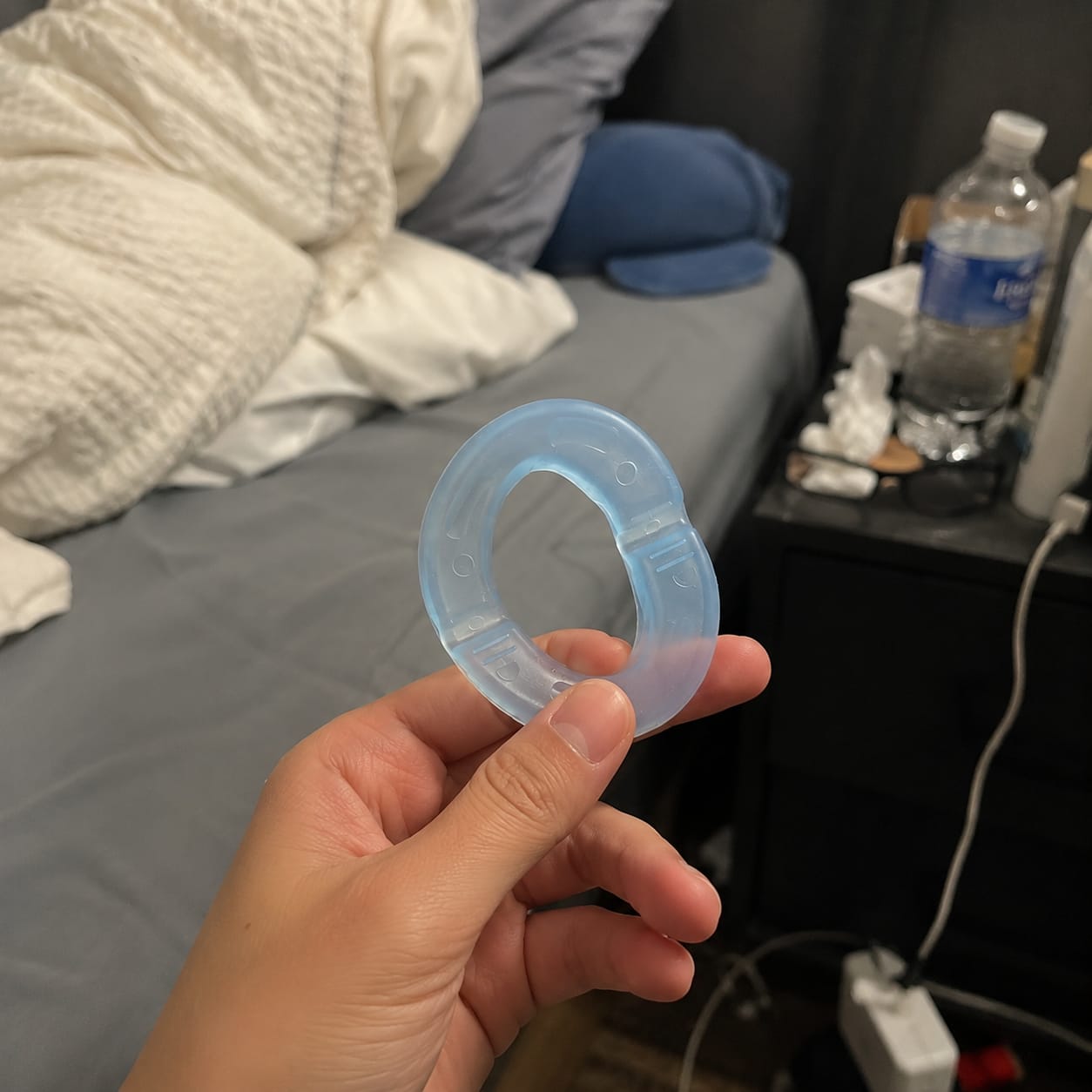 Customer photo review of GlowStep - Silent Anti-Snoring Mouth Guard™