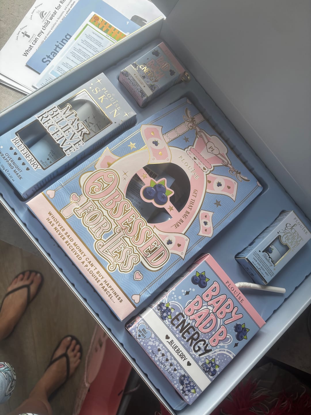 Customer photo review of Obsessed For Bad Bitch Bundle - Blueberry
