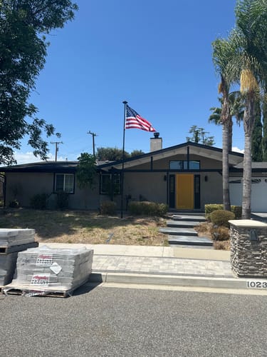 Customer photo review of 4' x 6' American Flag