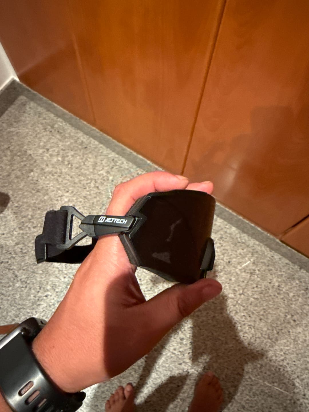 Customer photo review of JET TECH HYBRID SUNGLASSES & GOGGLES 2 IN 1 KIT