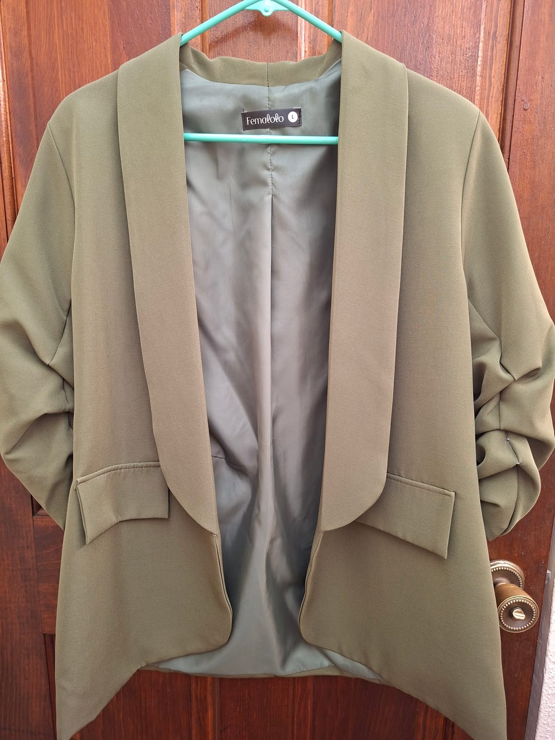 Customer photo review of Blazer Coddy Verde Olivo