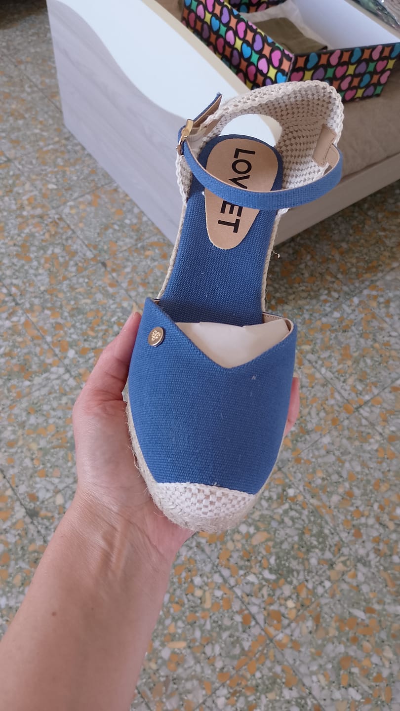 Customer photo review of ESPADRILLAS MAGDA JEANS