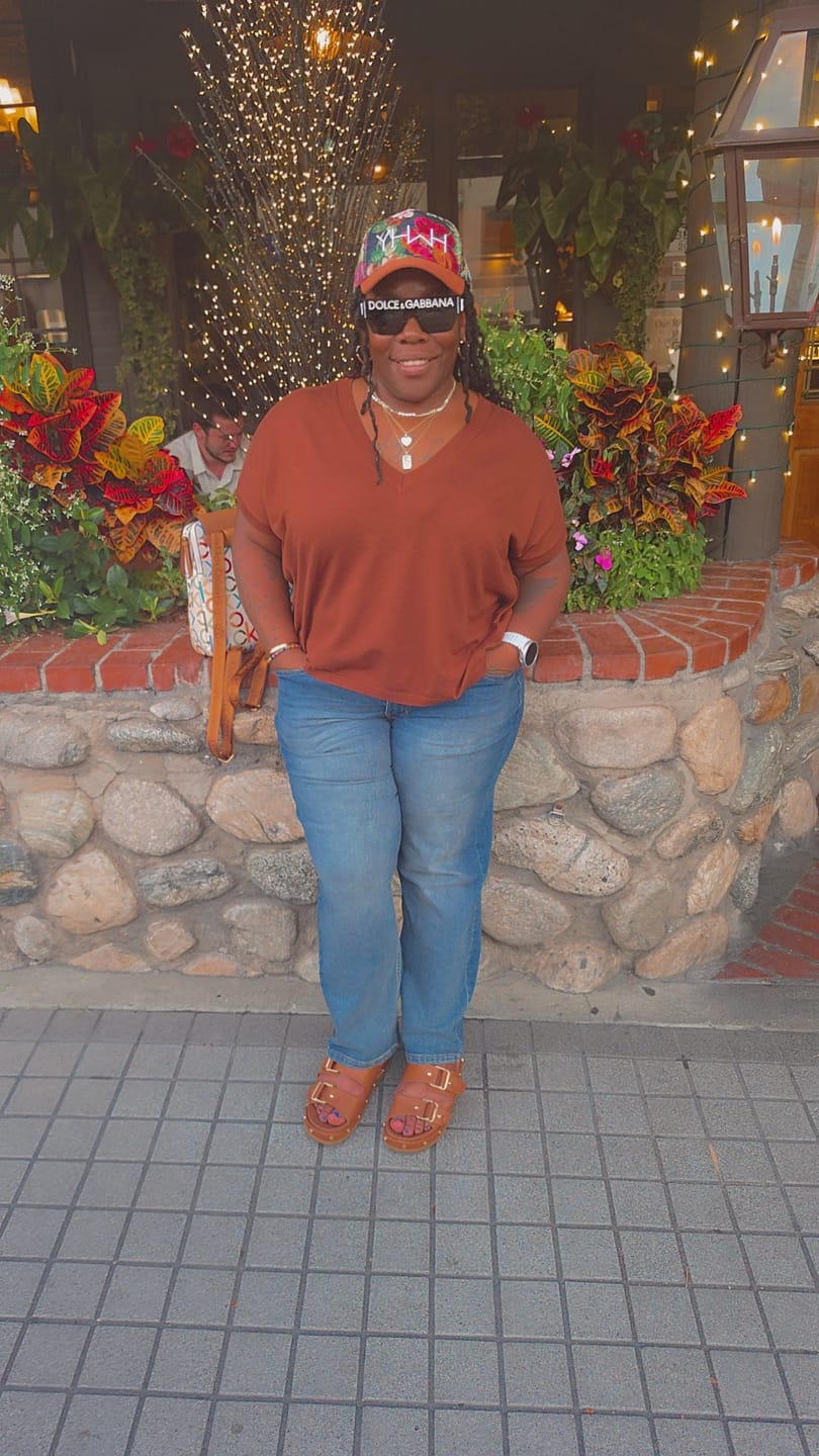 Customer photo review of Floral YHWH Hat