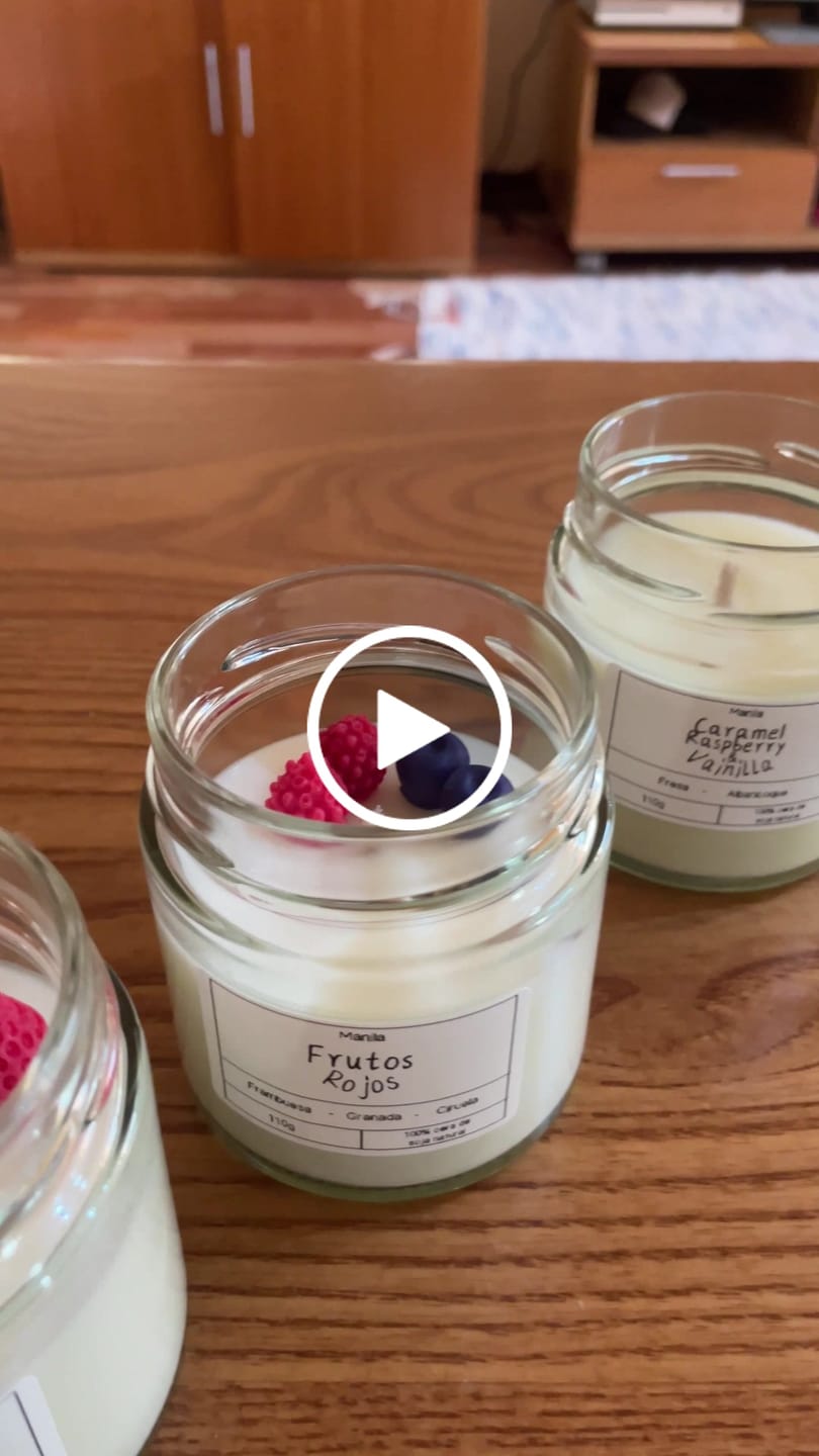Customer video review of Fragancia FRUTOS ROJOS