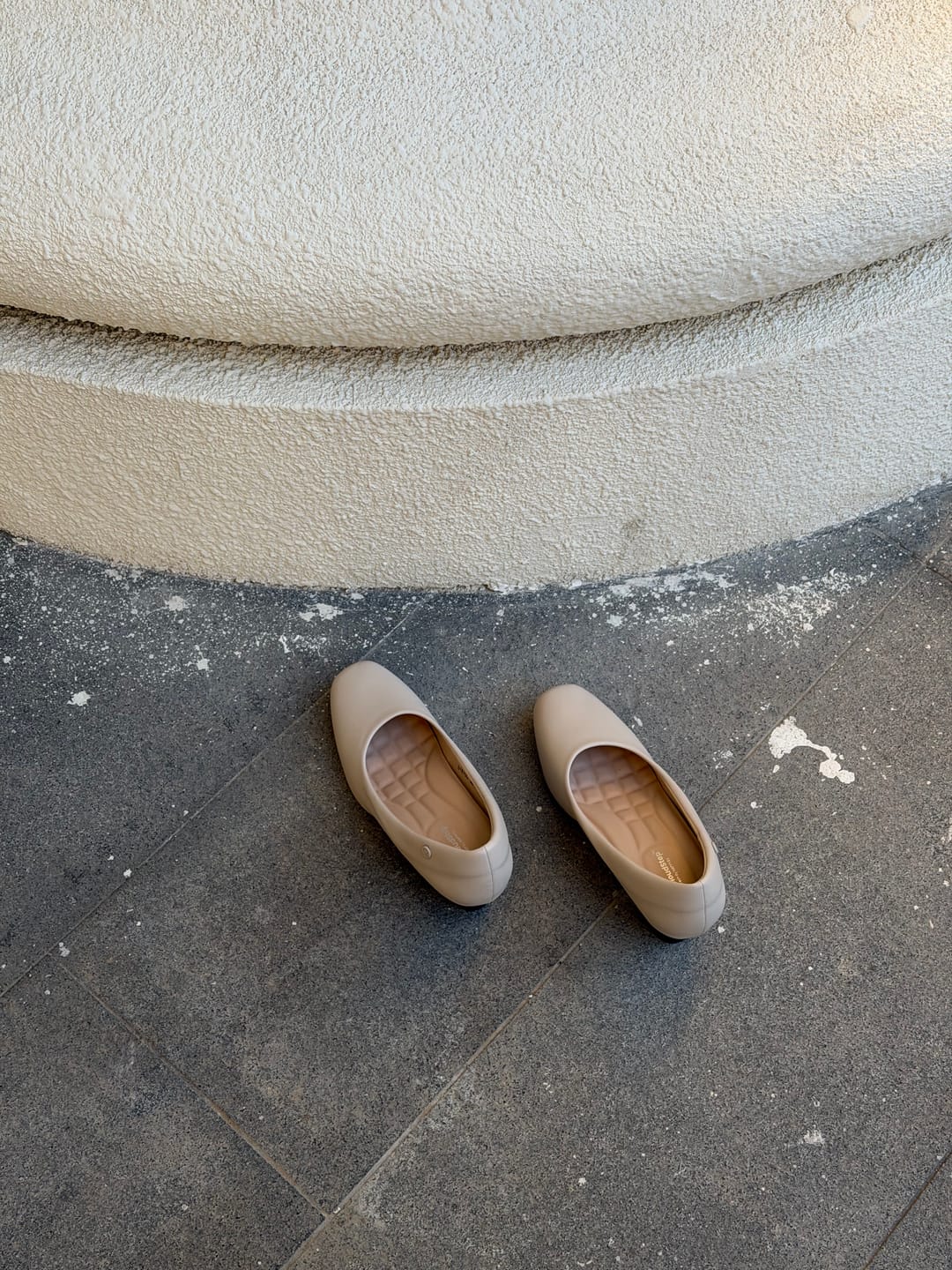 Customer photo review of Isha Cloud Square Heels