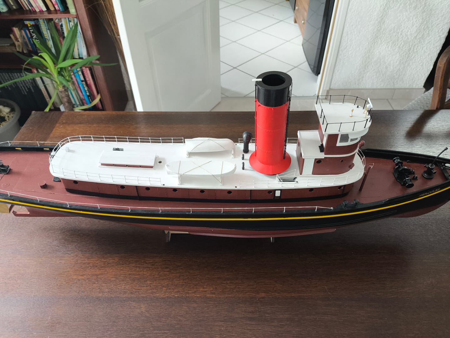 Customer photo review of Maqueta del Remolcador Hércules