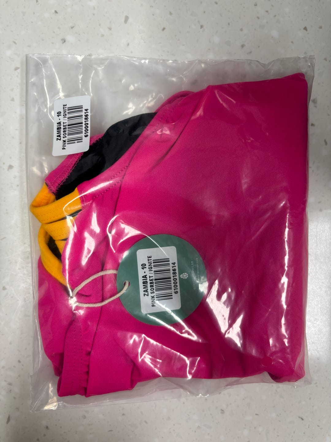 Customer photo review of PRE-ORDER || ZAMBIA ONE PIECE - Pink Sorbet | Ignite