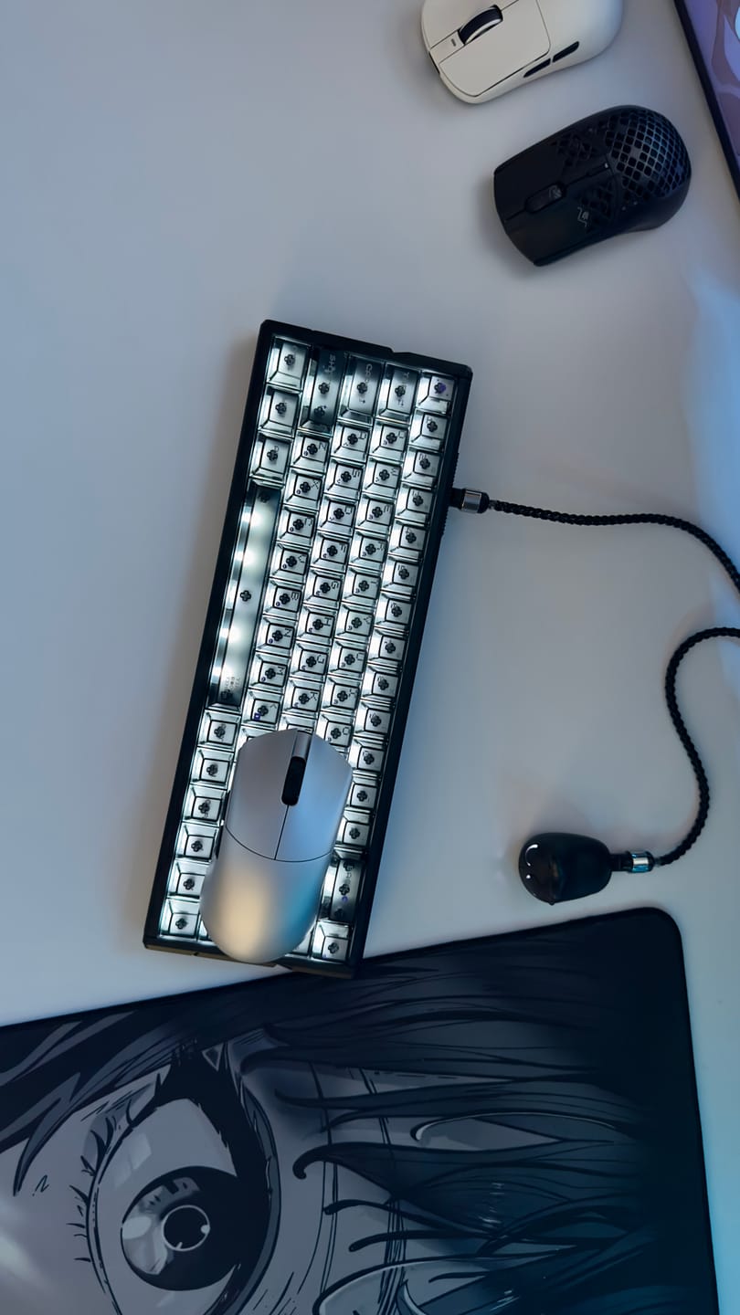 Customer photo review of ATK RS6+ Alüminyum Klavye (Manyetik Switch / HE)