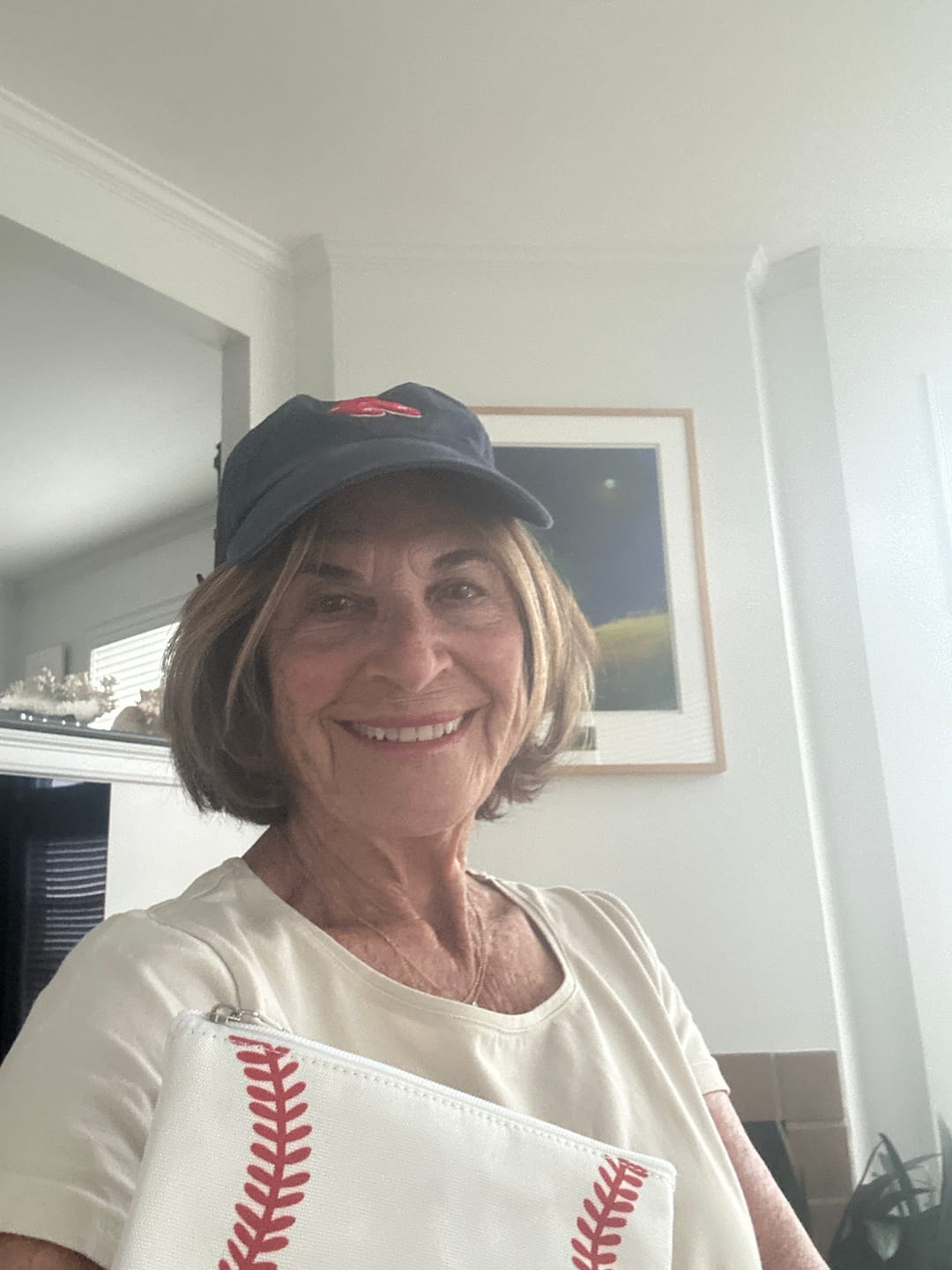 Customer photo review of Baseball Pouch