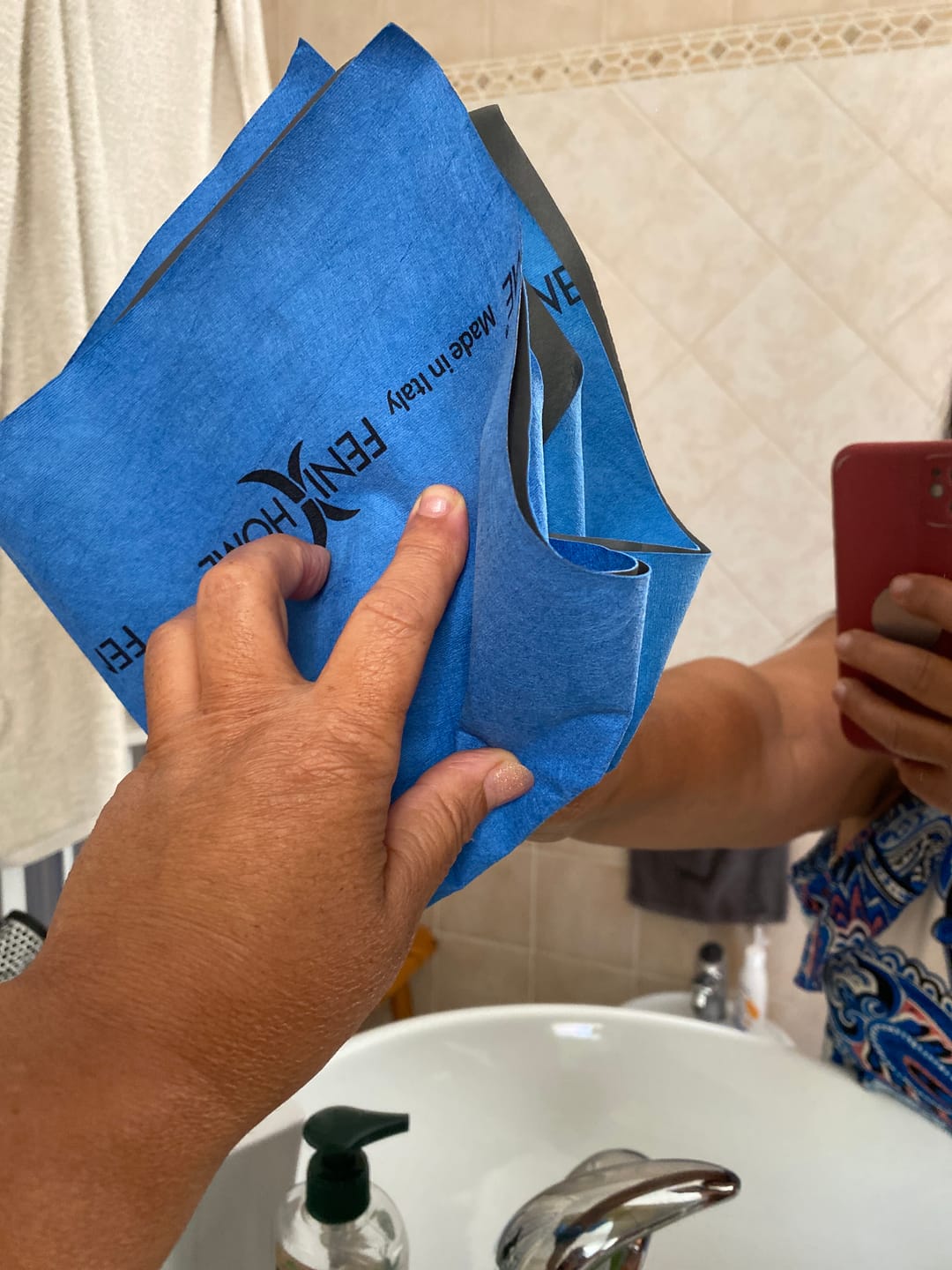 Customer photo review of Panno Rapido Lava e Asciuga in una Passata | Il panno più venduto su TIKTOK