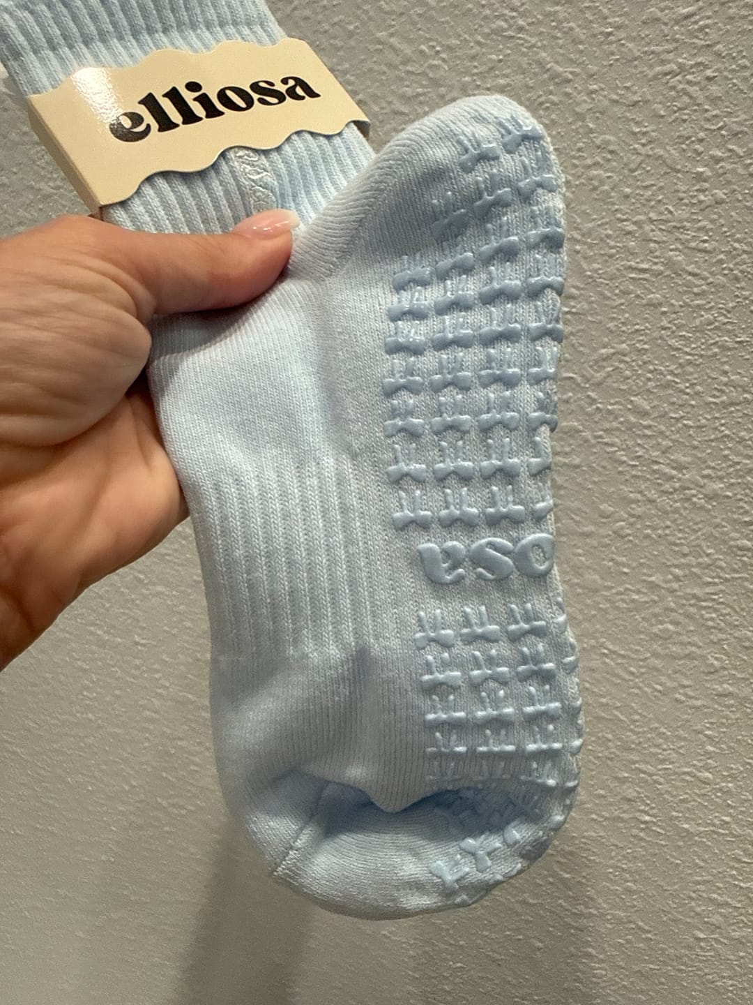 Customer photo review of Grip Basics - Baby Blue