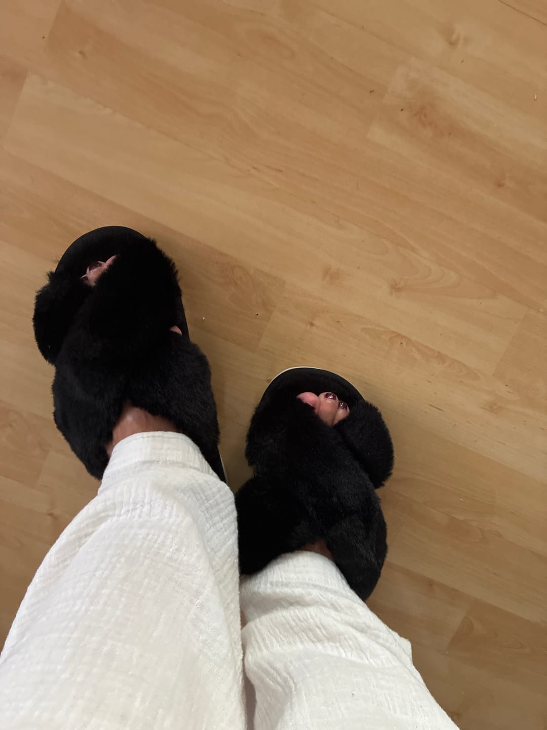 Customer photo review of Vintertofflor fluffy
