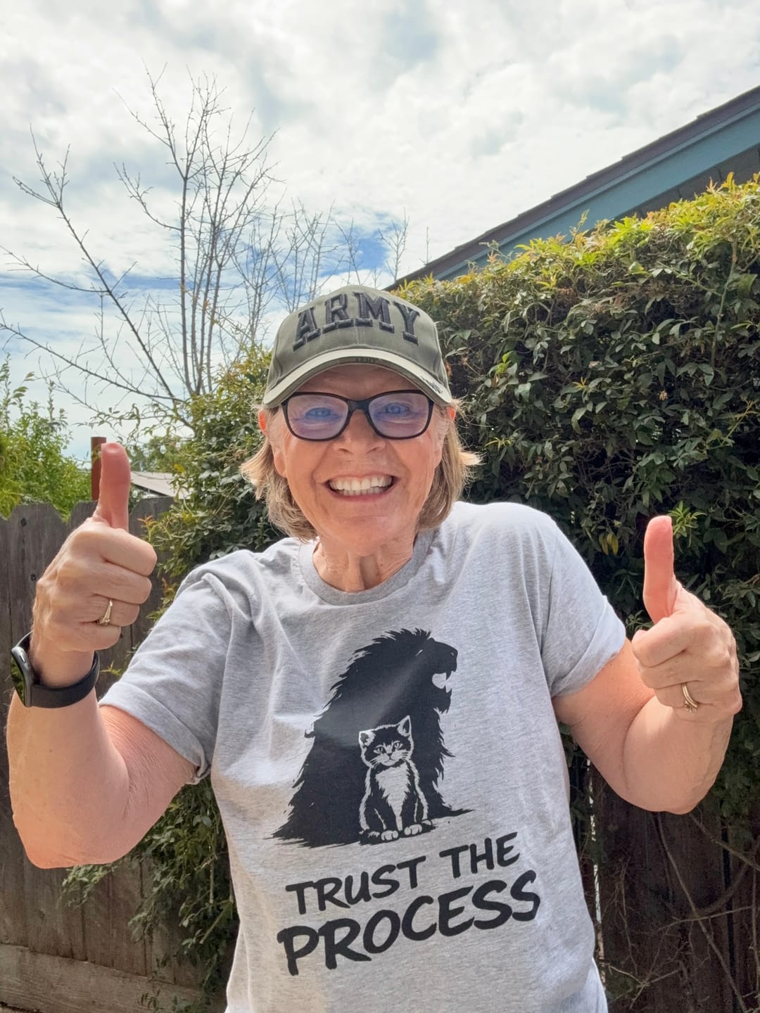 Customer photo review of The Process T-Shirt