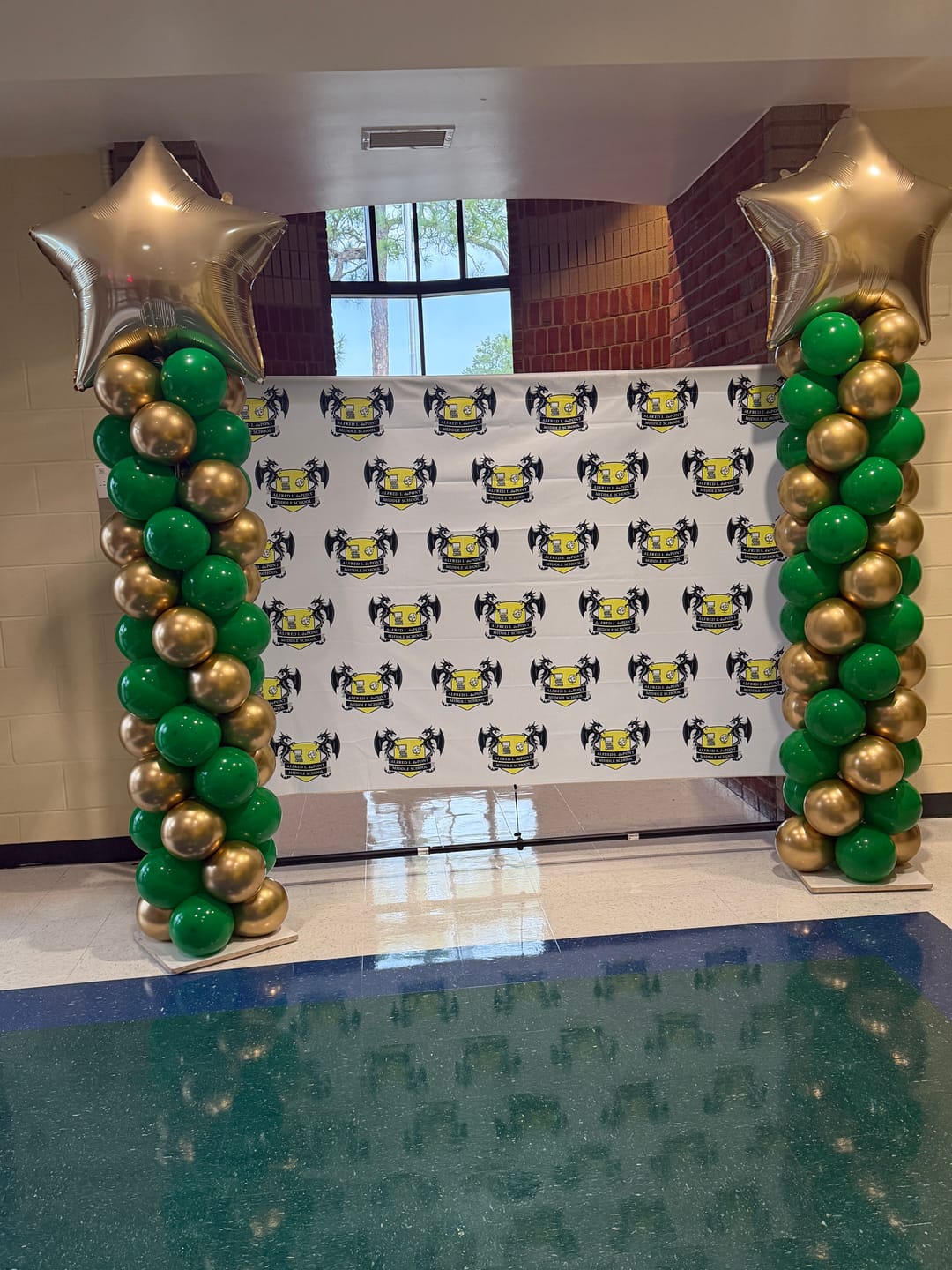 Customer photo review of Custom Fabric Backdrop for Birthday&Baby Shower&Wedding& Any Event Decorations