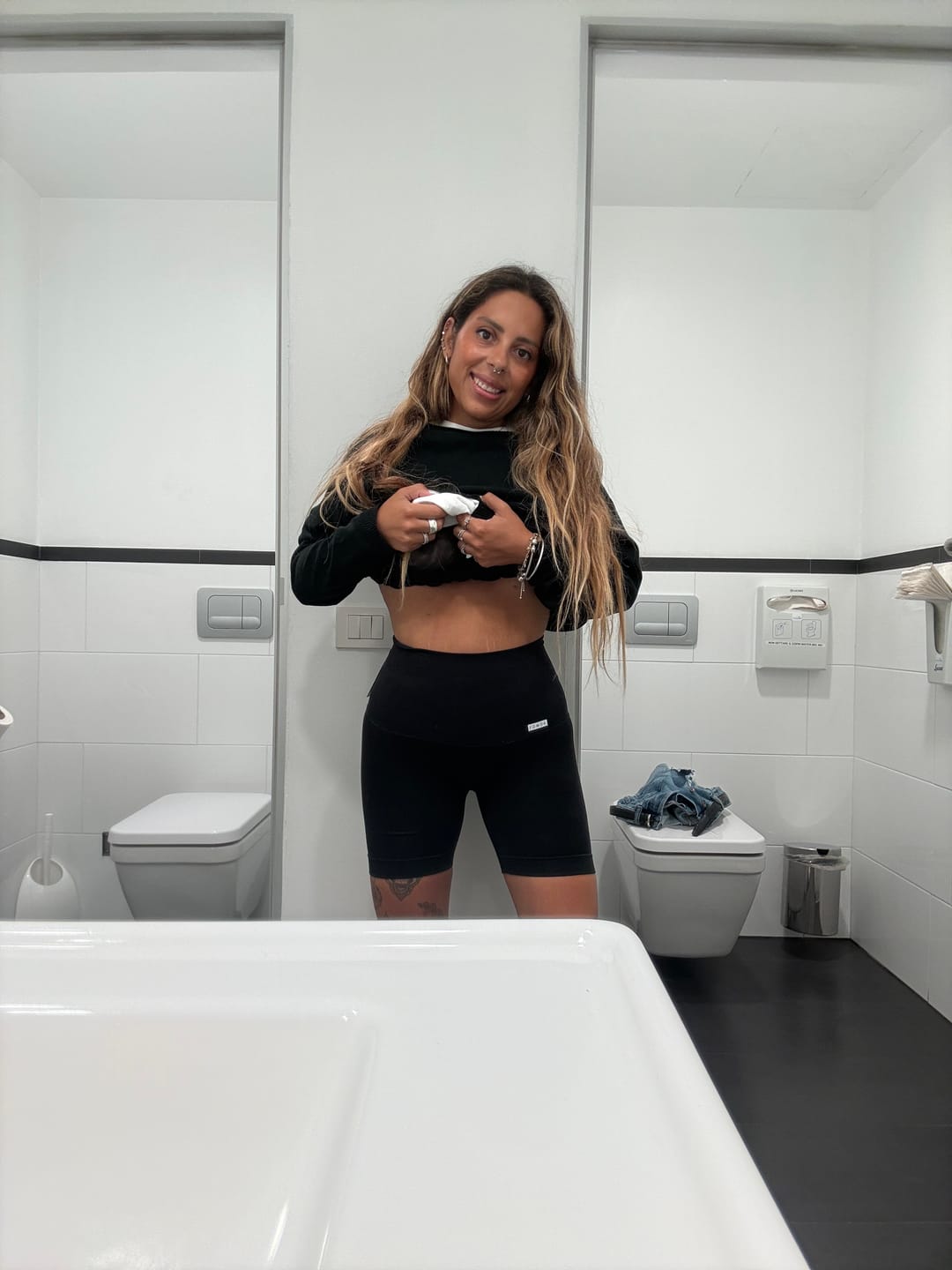 Customer photo review of Shorts All-Up Nero