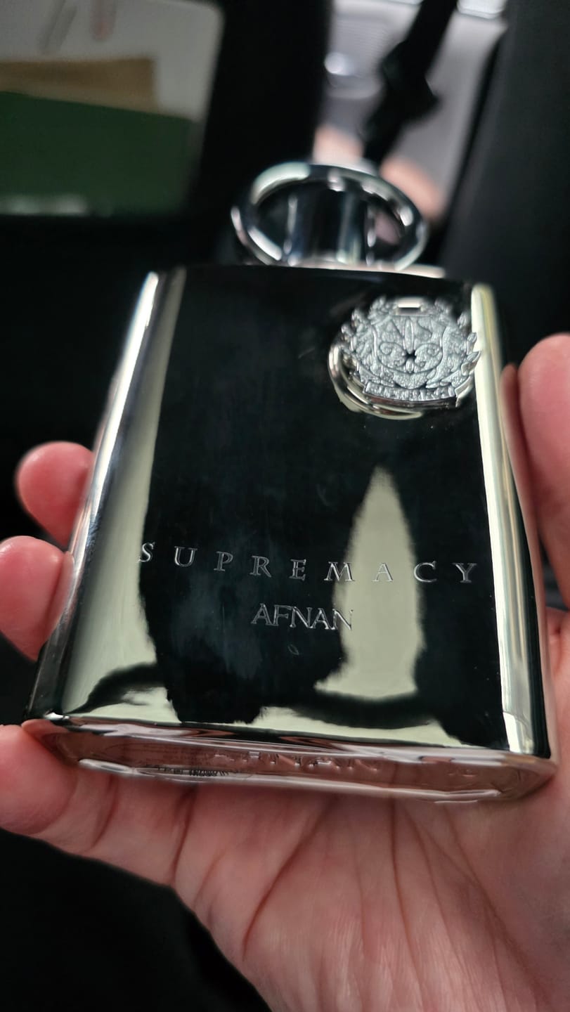 Customer photo review of Afnan Supremacy Silver EDP 100ml