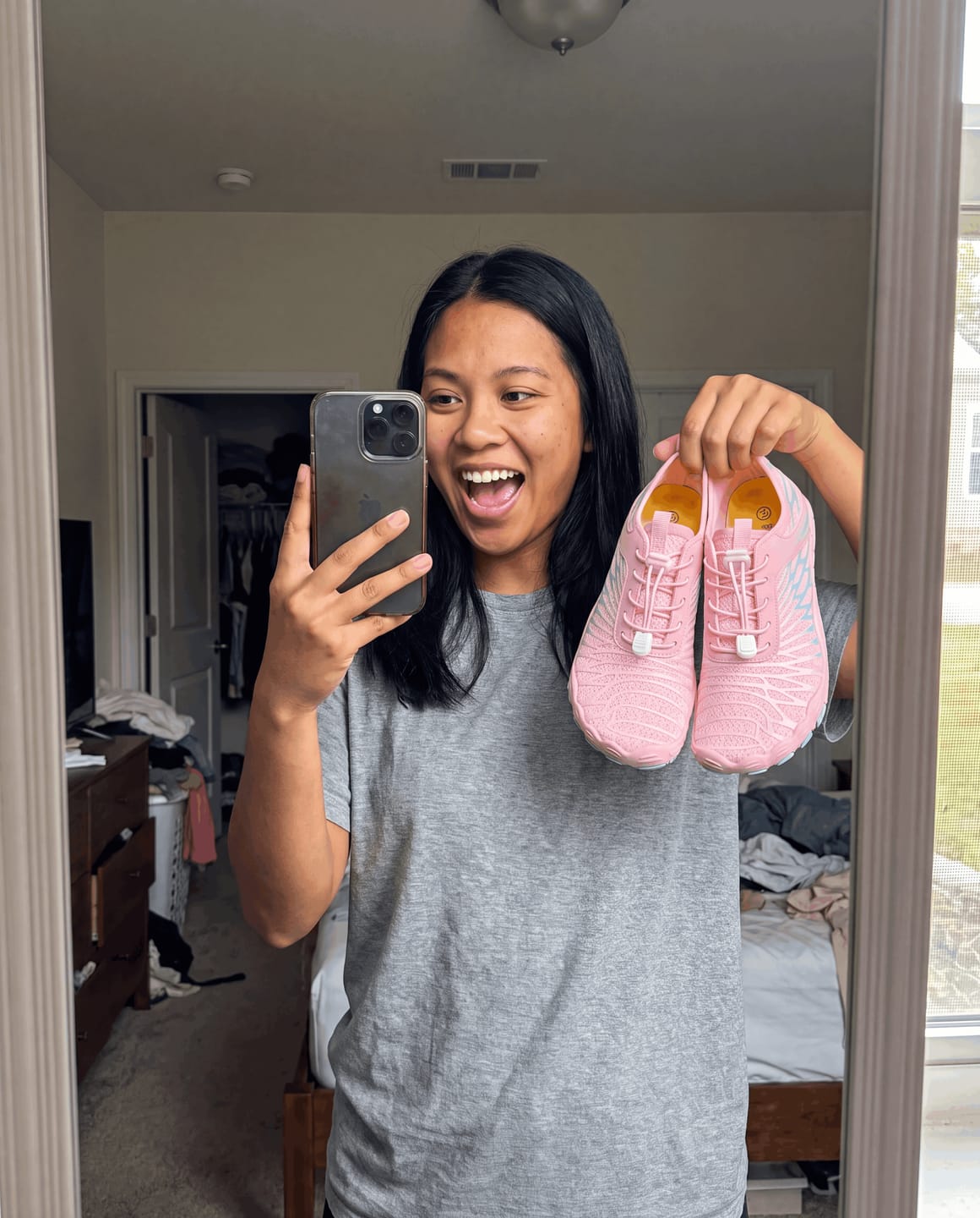 Customer photo review of Grounding Barefoot Shoes with Copper Conductive Sole