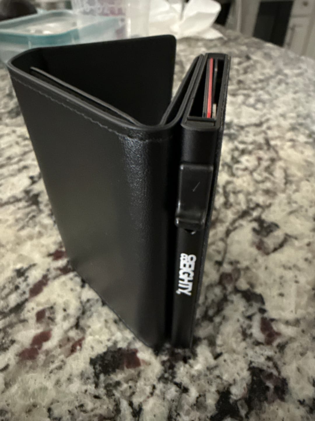 Customer photo review of 80Eighty® Onyx Wallet