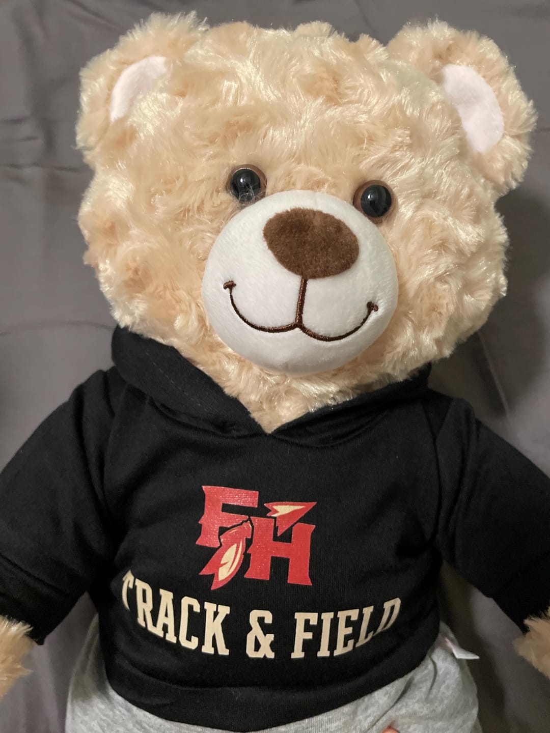 Customer photo review of Custom Plushie Hoodie | Fits 14-16 Inch Stuffed Animals, Teddy Bear Clothing