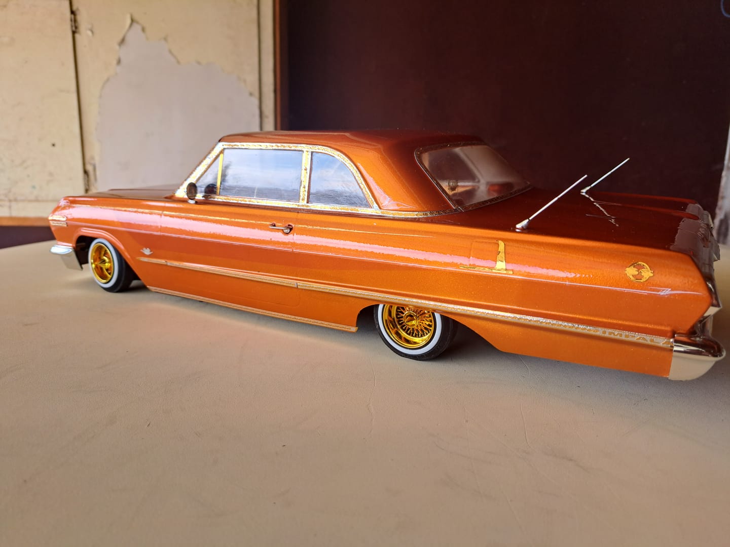 Customer photo review of 2 Tone engraved decals (Pre assembled)