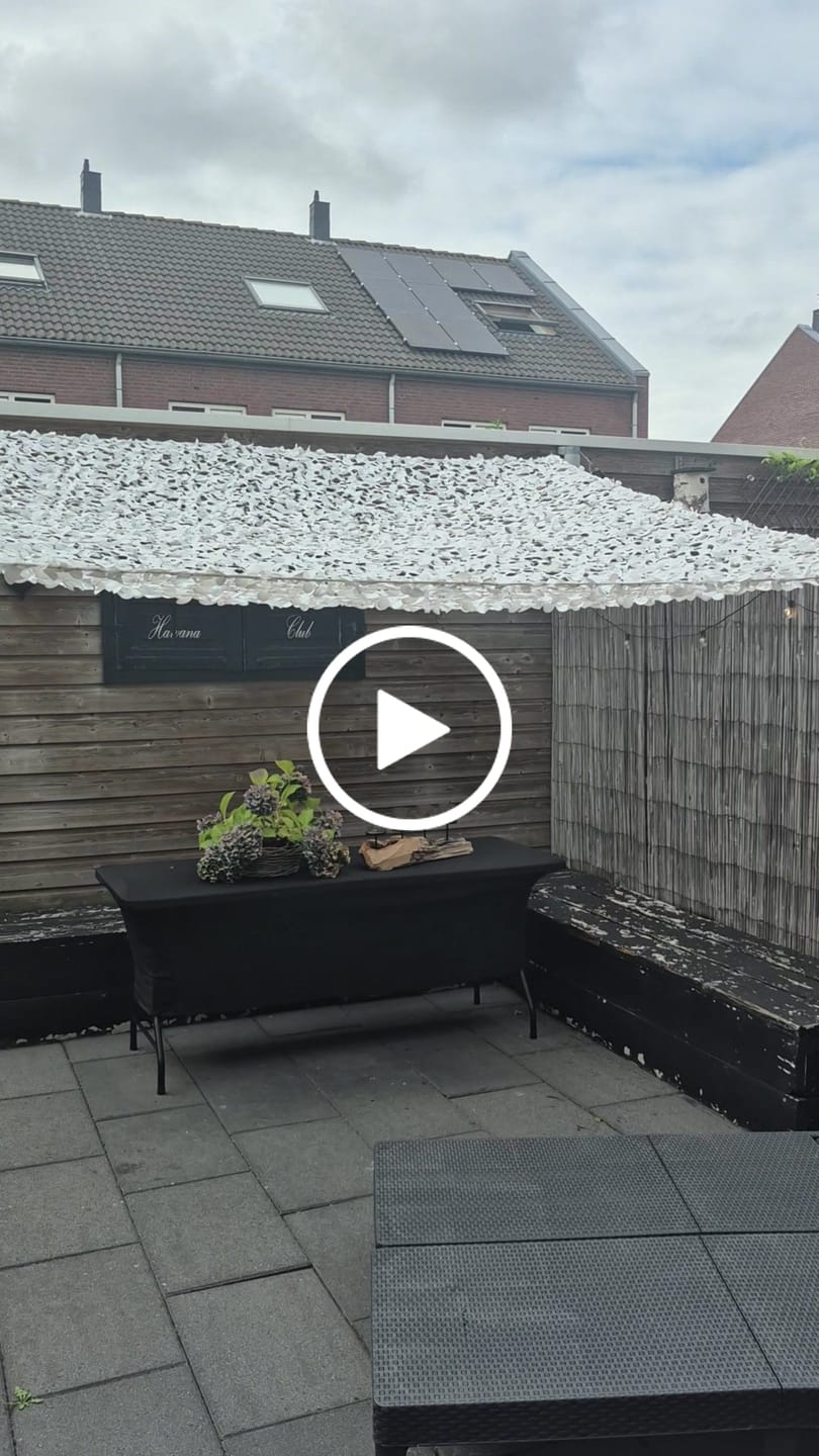 Customer video review of Wit camouflagenet