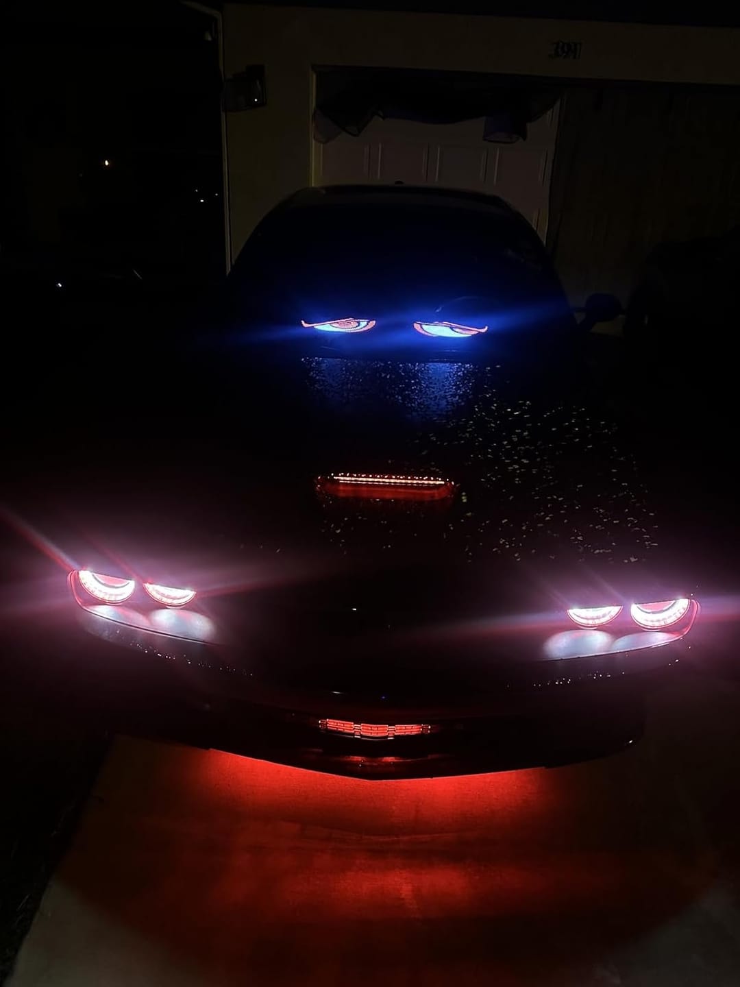 Customer photo review of BOLTHUT™ Flexible LED Matrix Panel — RGB Car Eyes, App & Remote