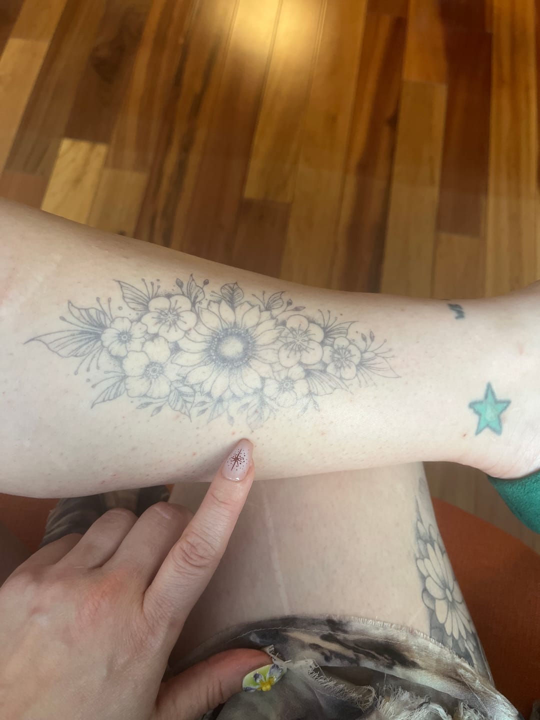 Customer photo review of Botanical Peony Cluster