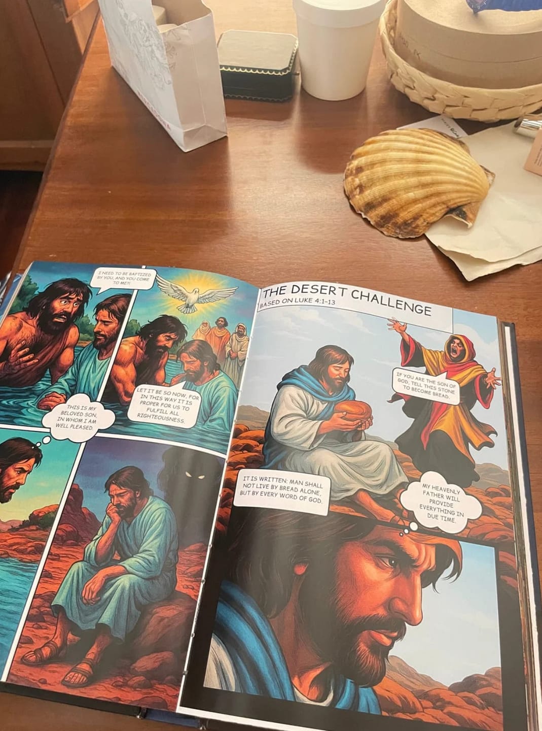 Customer photo review of Comic Bible Book