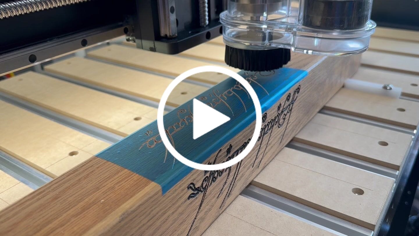 Customer video review of CNC Router Starter Set – 5 Must-Have Bits for Beginners