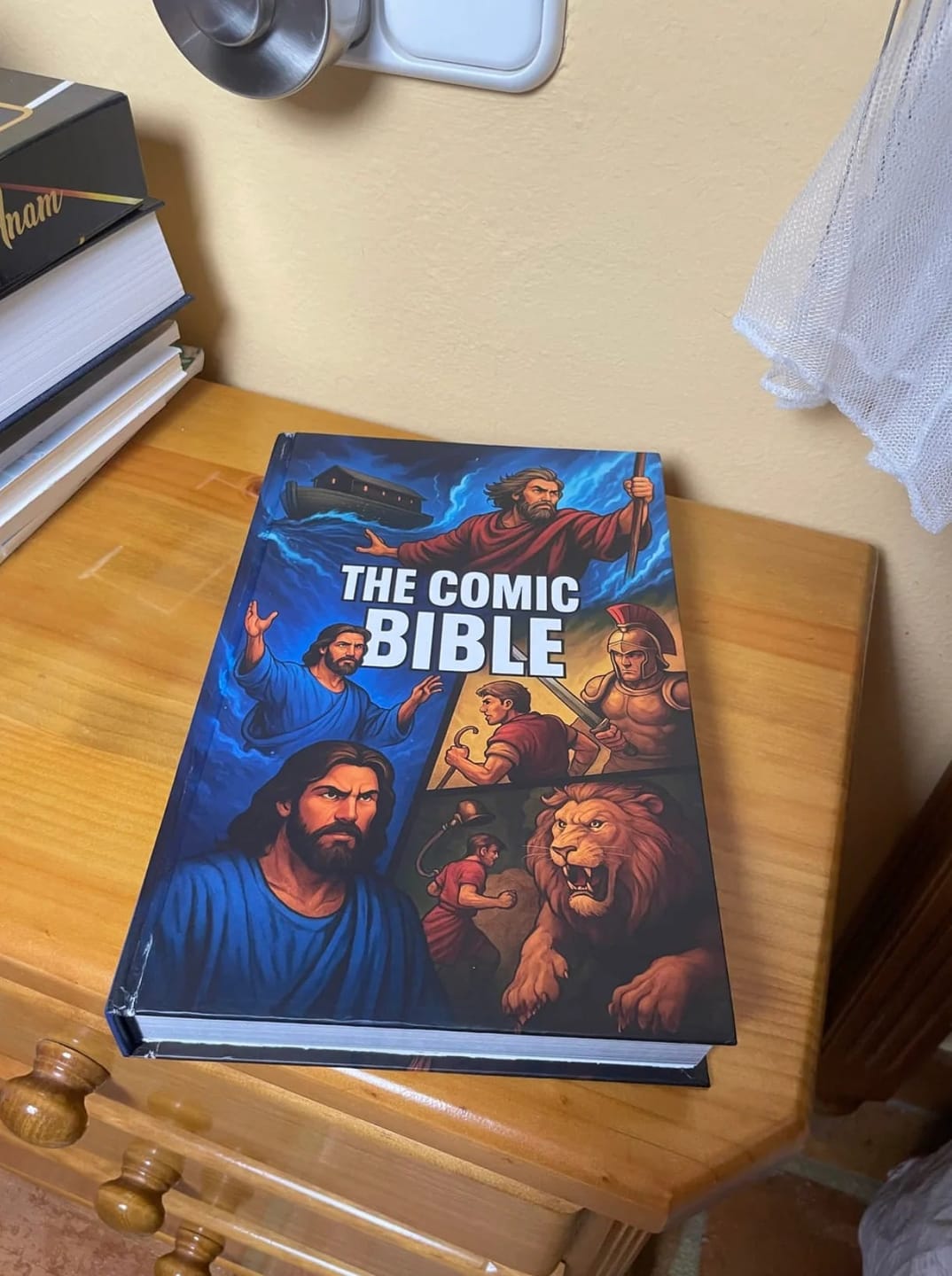 Customer photo review of Comic Bible Book