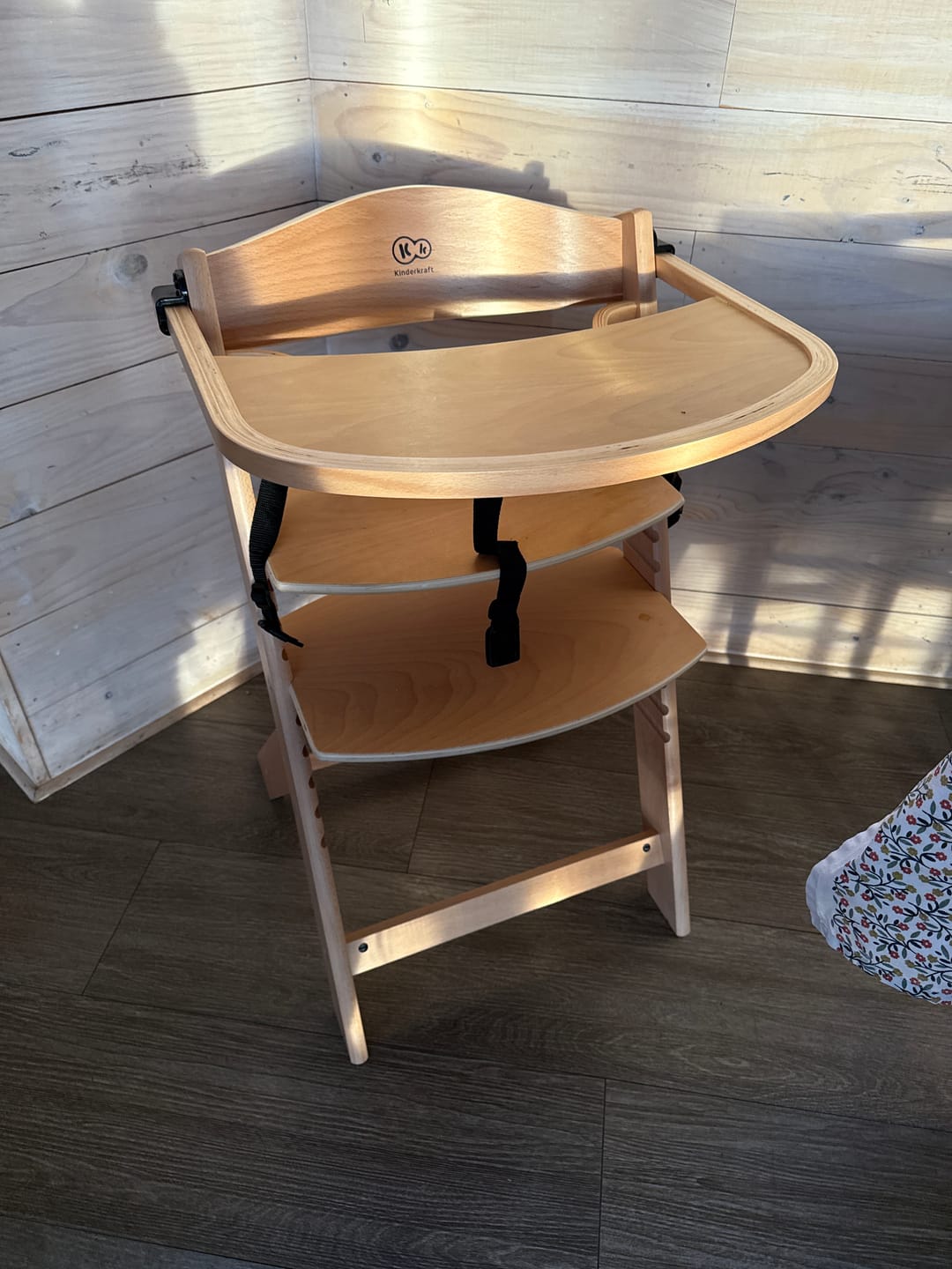 Customer photo review of Silla de Comer ENOCK Madera - Kinderkraft