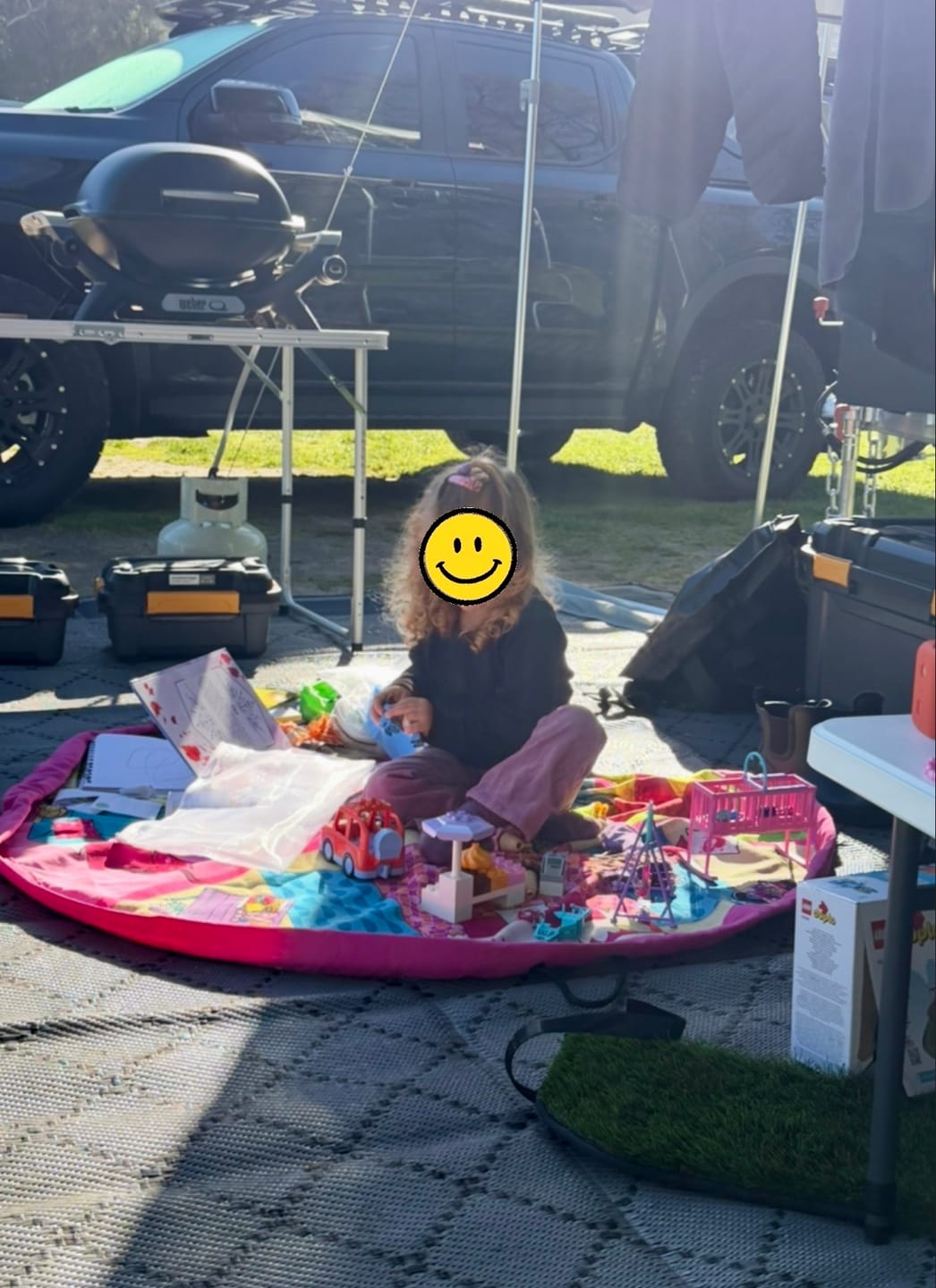 Customer photo review of Barbie Malibu Play Pouch