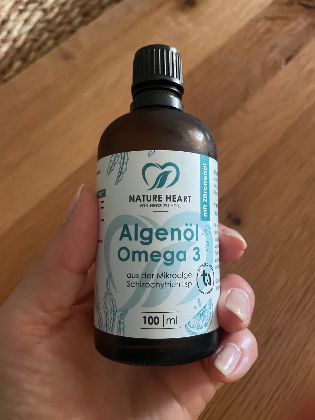 Customer photo review of Algenöl Omega 3