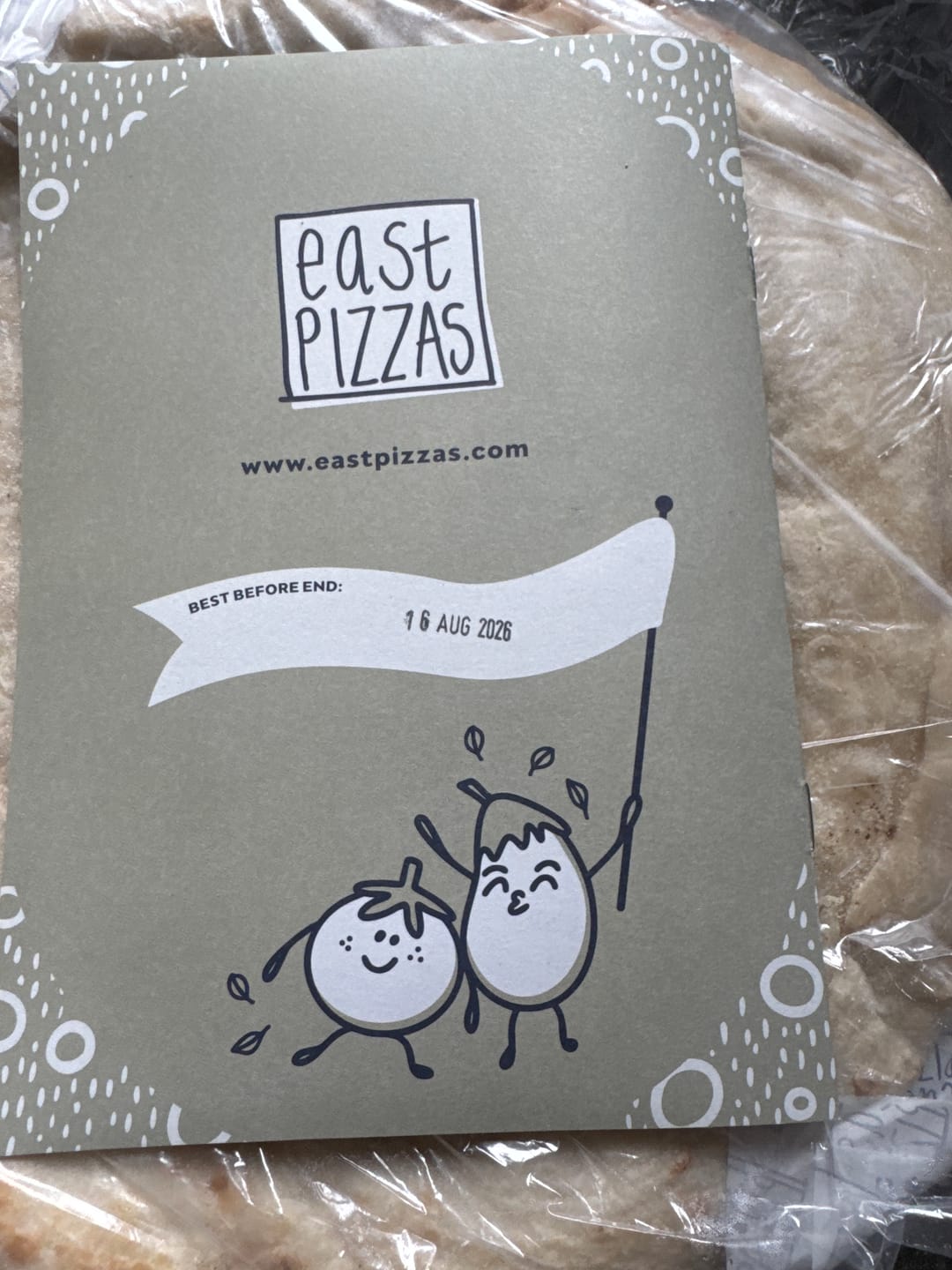 Customer photo review of Sourdough Pizza Bases