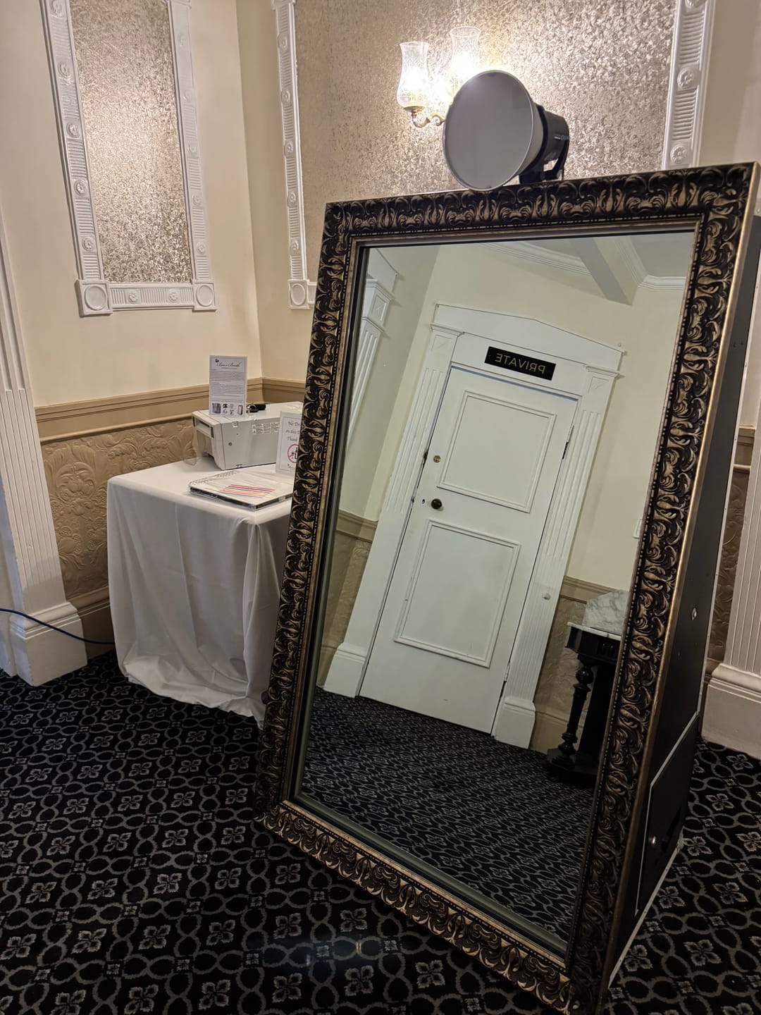 Customer photo review of Mirror Me Booth