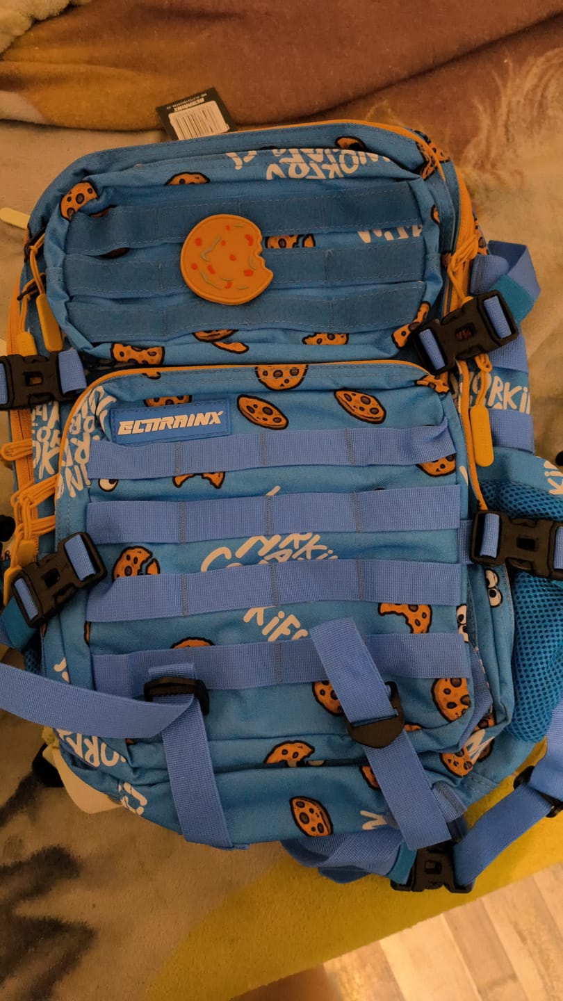 Customer photo review of Mochila Táctica 25L All In Cookie