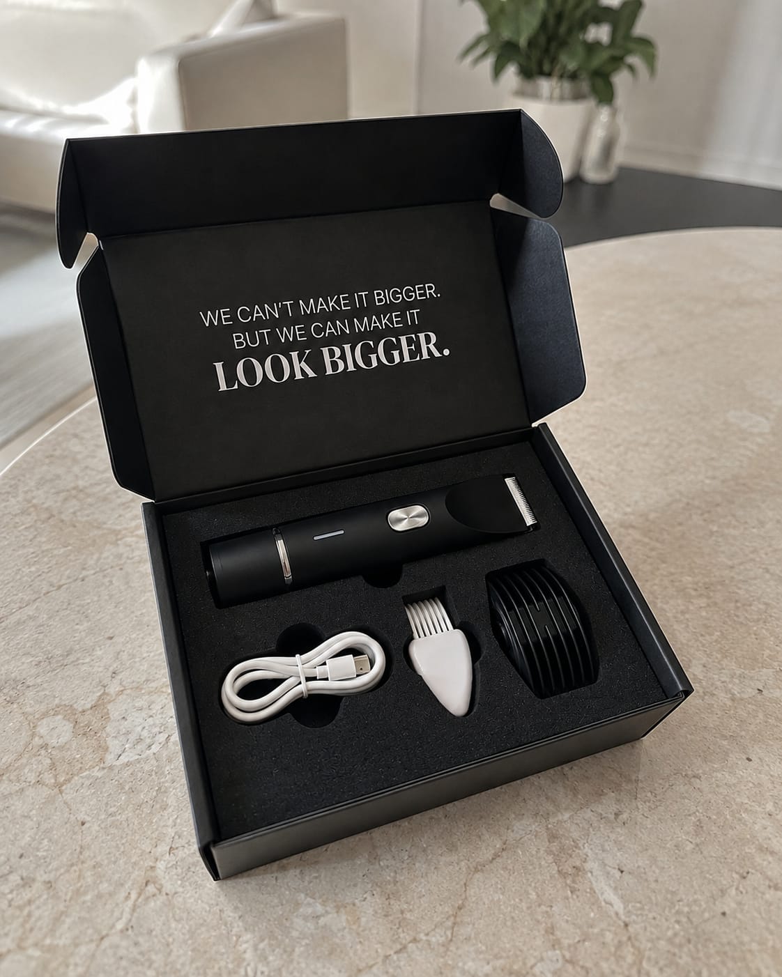 Customer photo review of Dermave™ Electric Trimmer 2.0 for Men