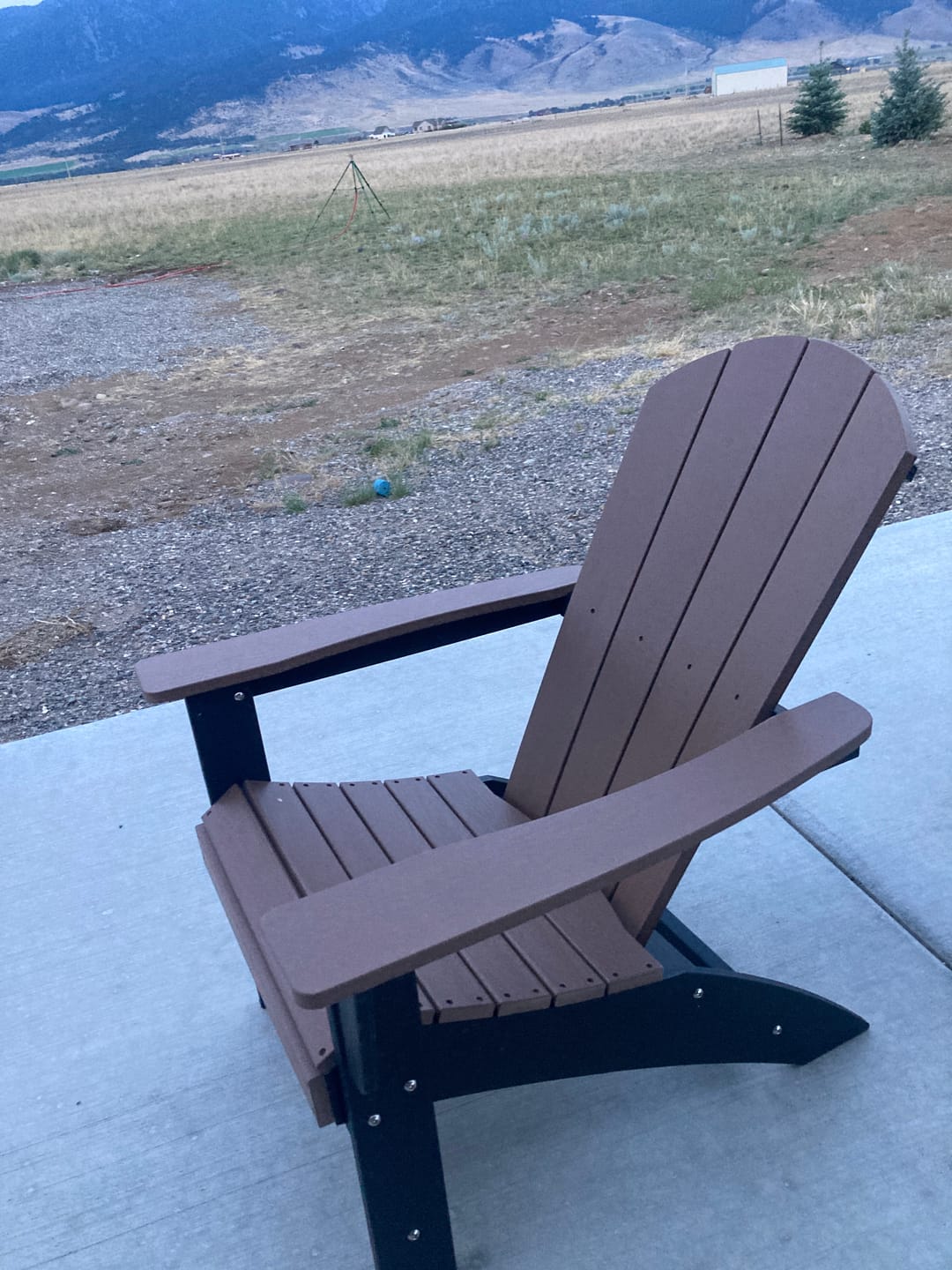 Customer photo review of Classic Adirondack Chairs - Set of 4