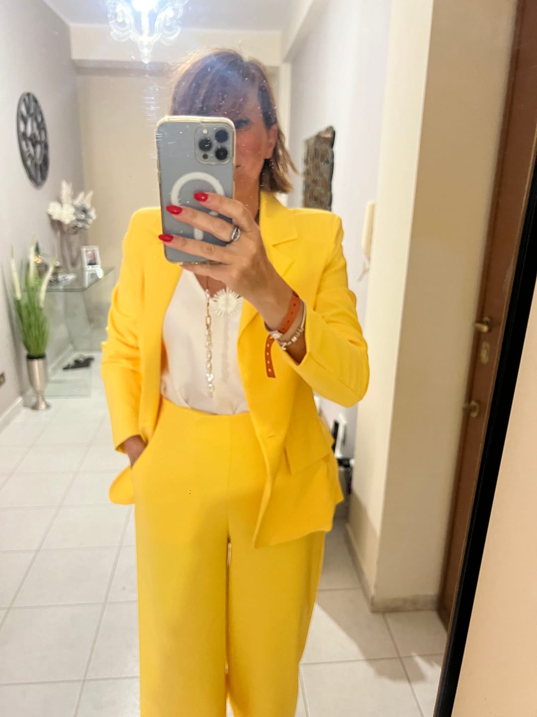 Customer photo review of GIACCA CASPER GIALLO