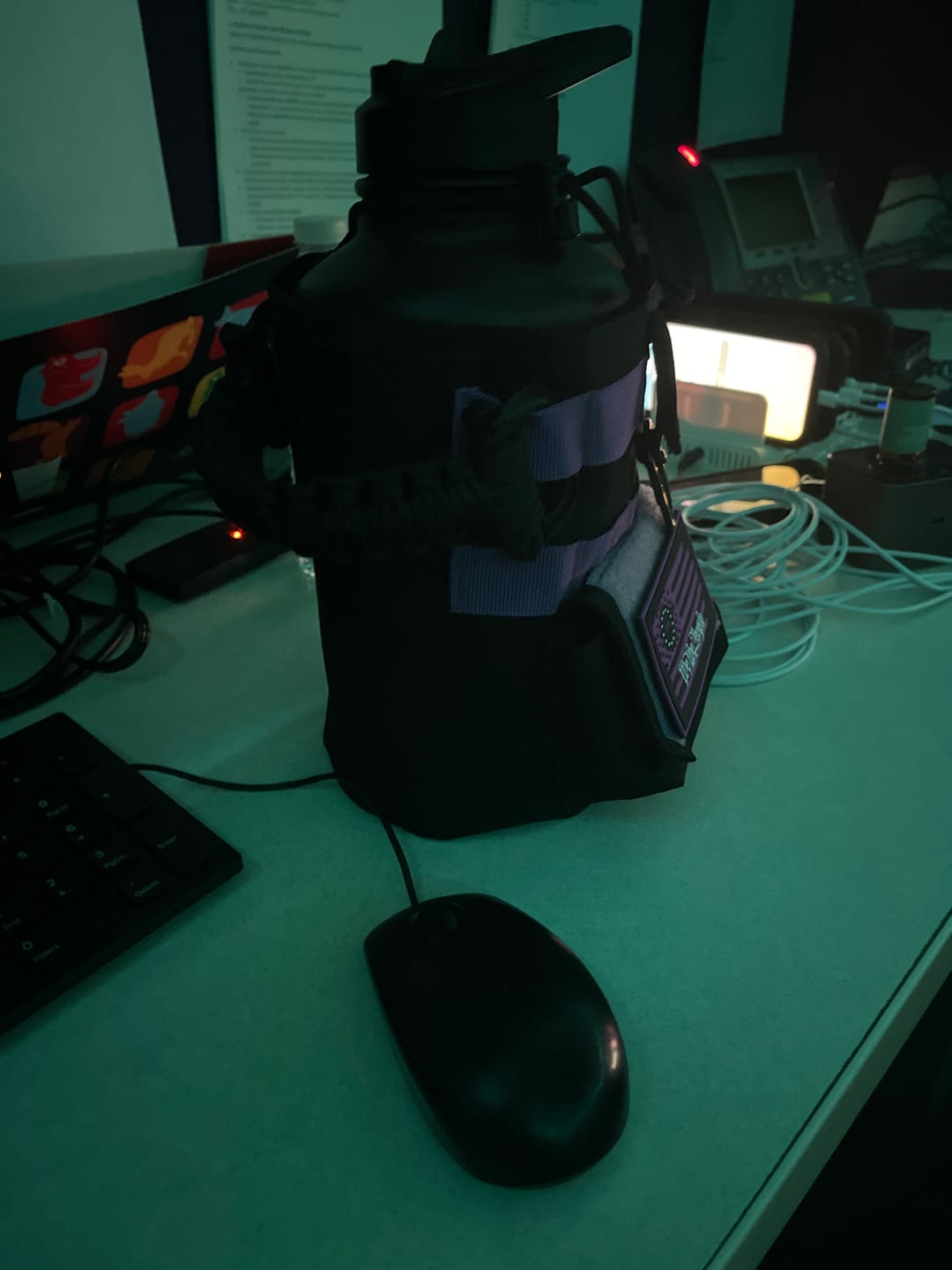 Customer photo review of 64oz Battle Bottle Water Bottles