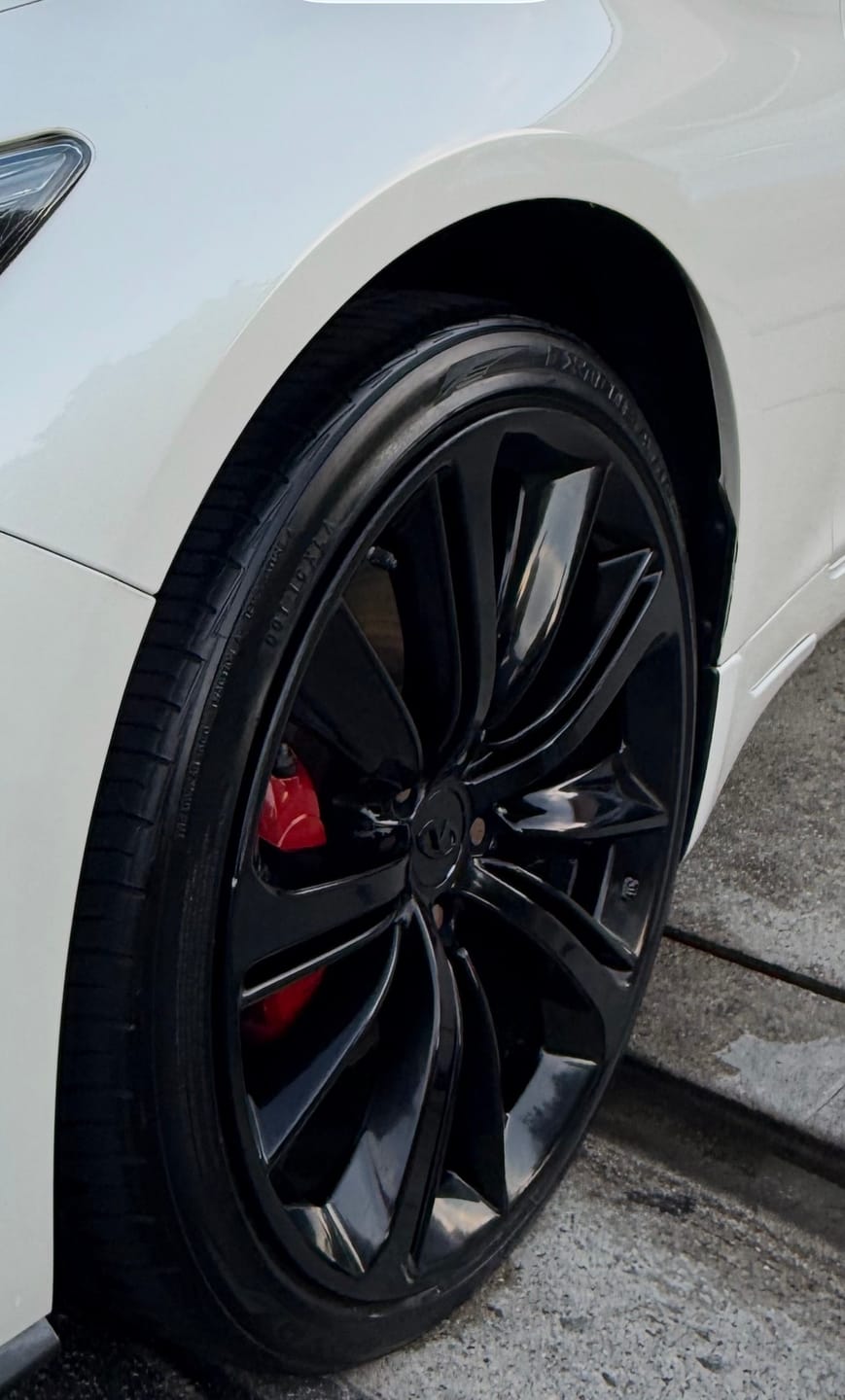Customer photo review of Wise Guy Wheel & Tire Cleaner - 16 oz.