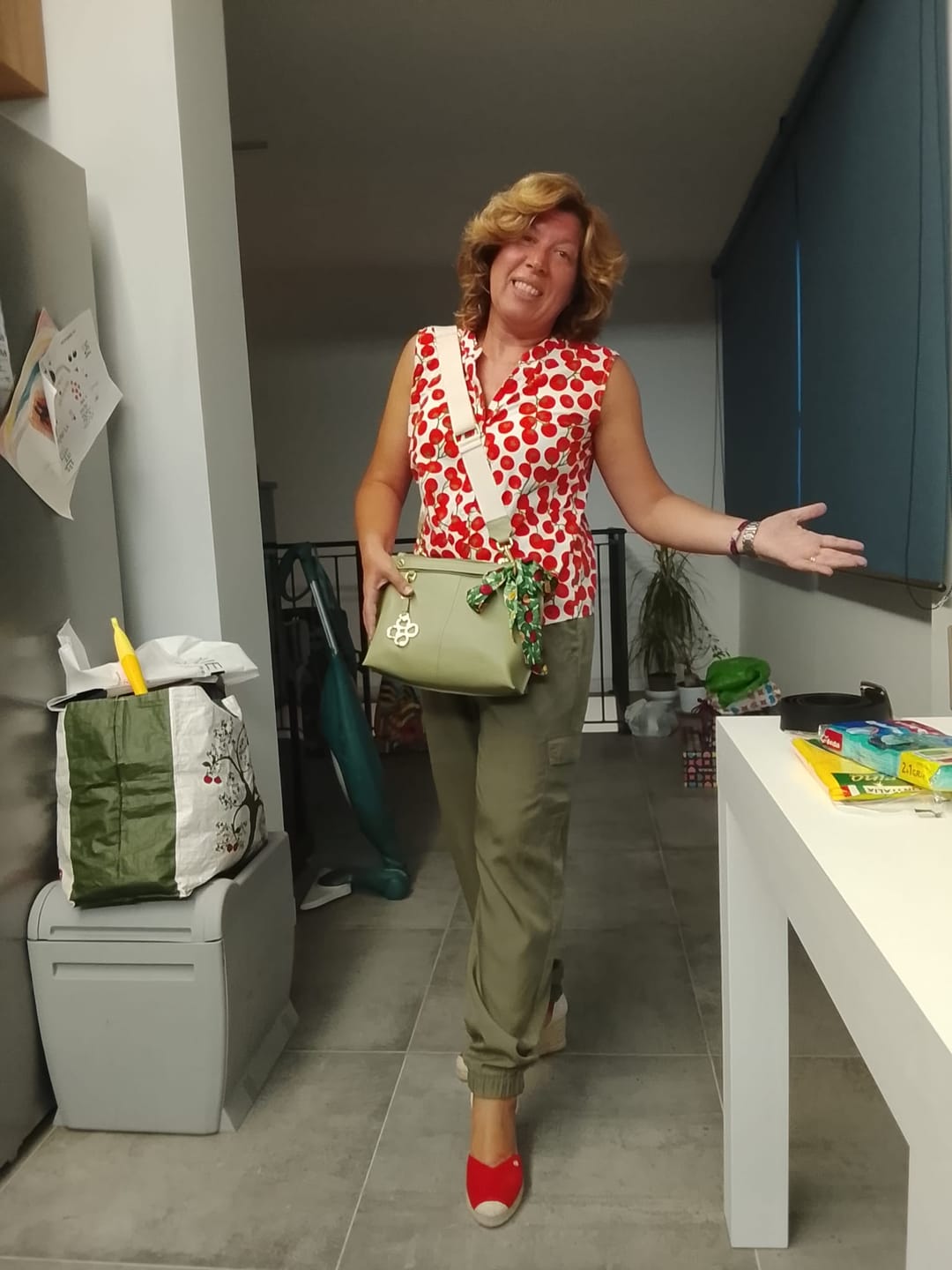 Customer photo review of BORSA MINI SOFY PELLE NERO