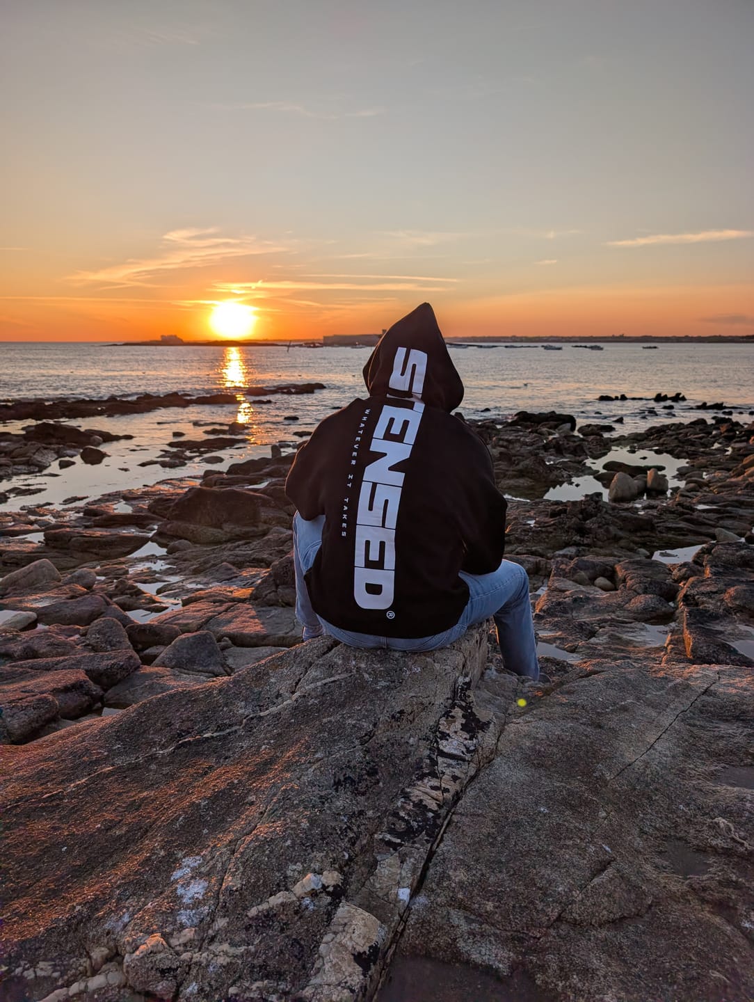 Customer photo review of Statement Oversized Hoodie – Limited Edition
