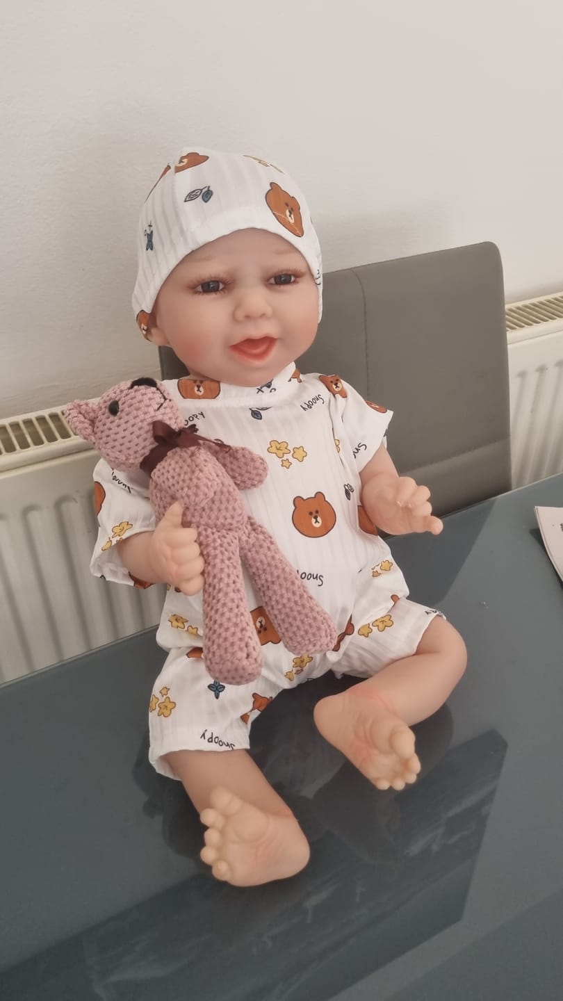Customer photo review of Adorable Reborn Doll Top and Pants Set