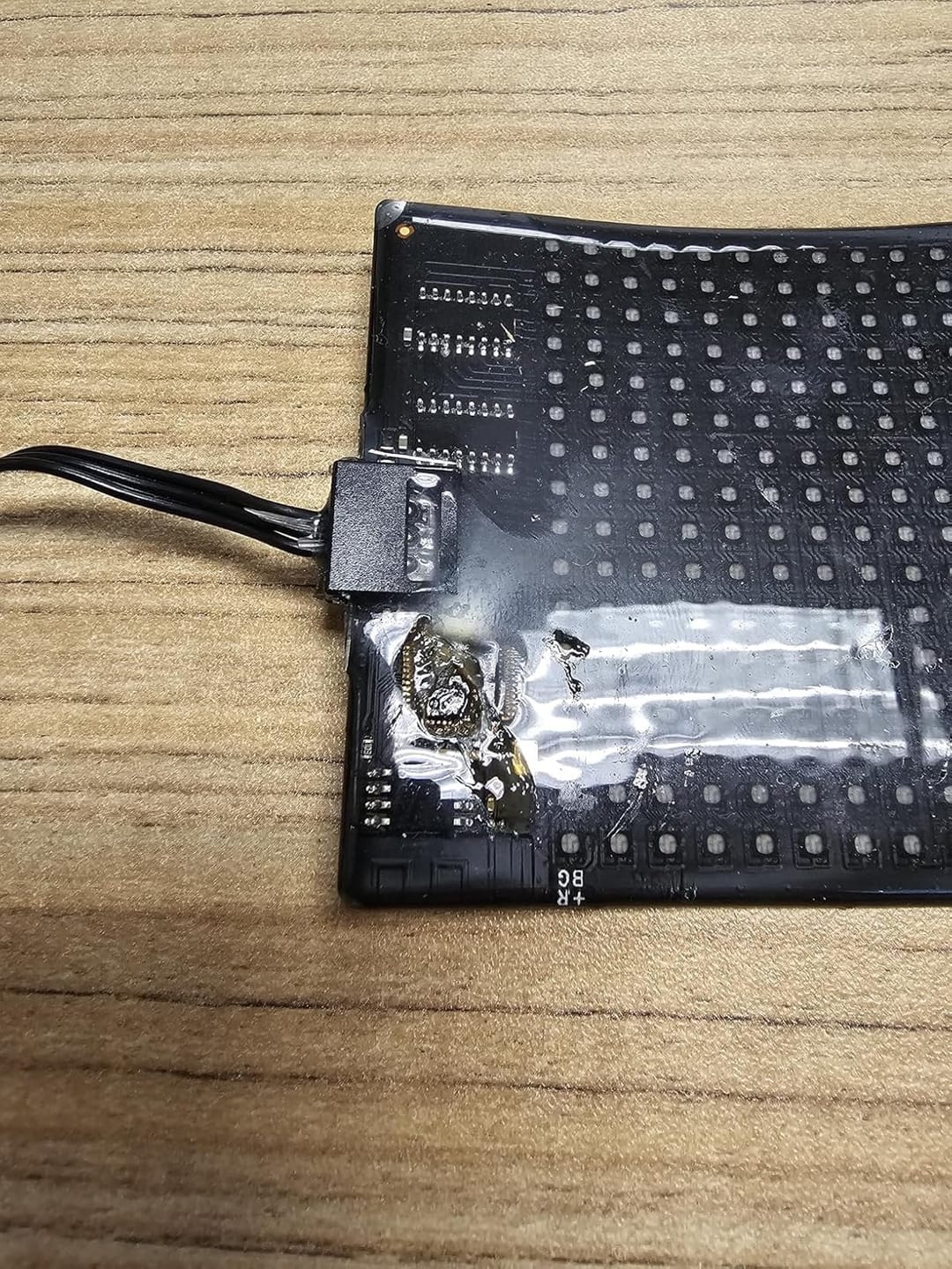 Customer photo review of BOLTHUT™ Flexible LED Matrix Panel — RGB Car Eyes, App & Remote