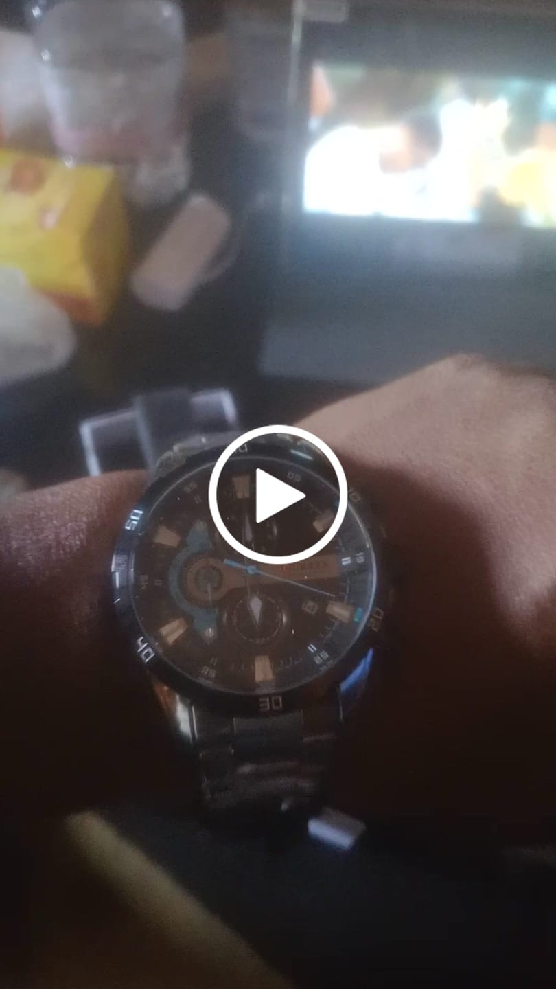 Customer video review of Curren Madrid® orologio uomo acciaio