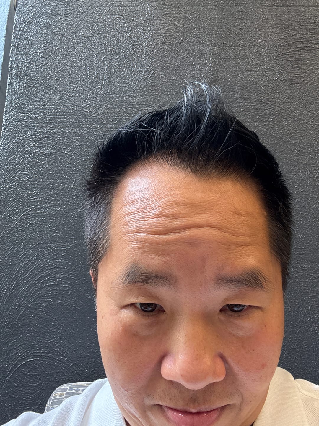 Customer photo review of Instant Dye Shampoo