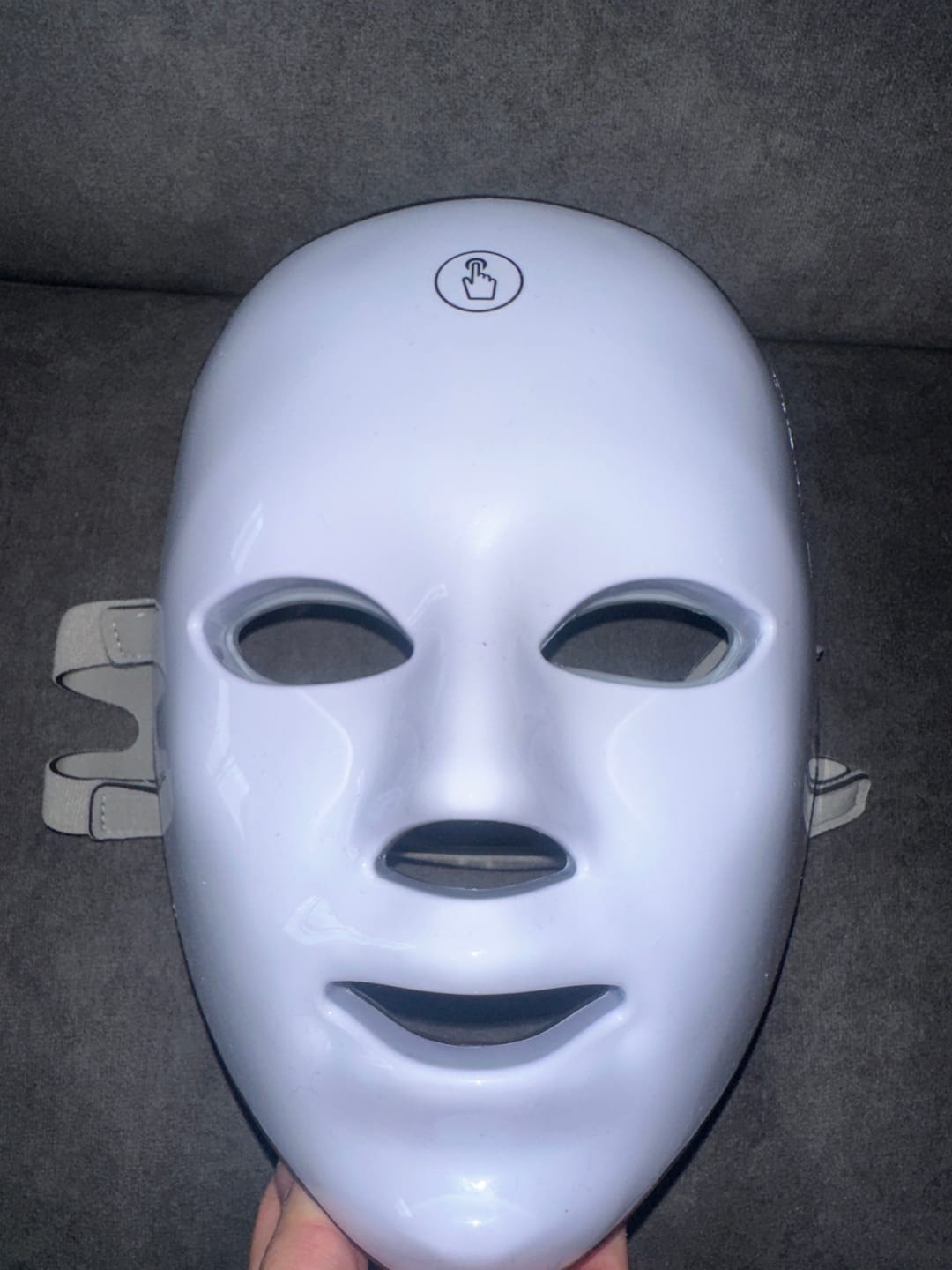 Customer photo review of Máscara LED Facial LuminaSkin™